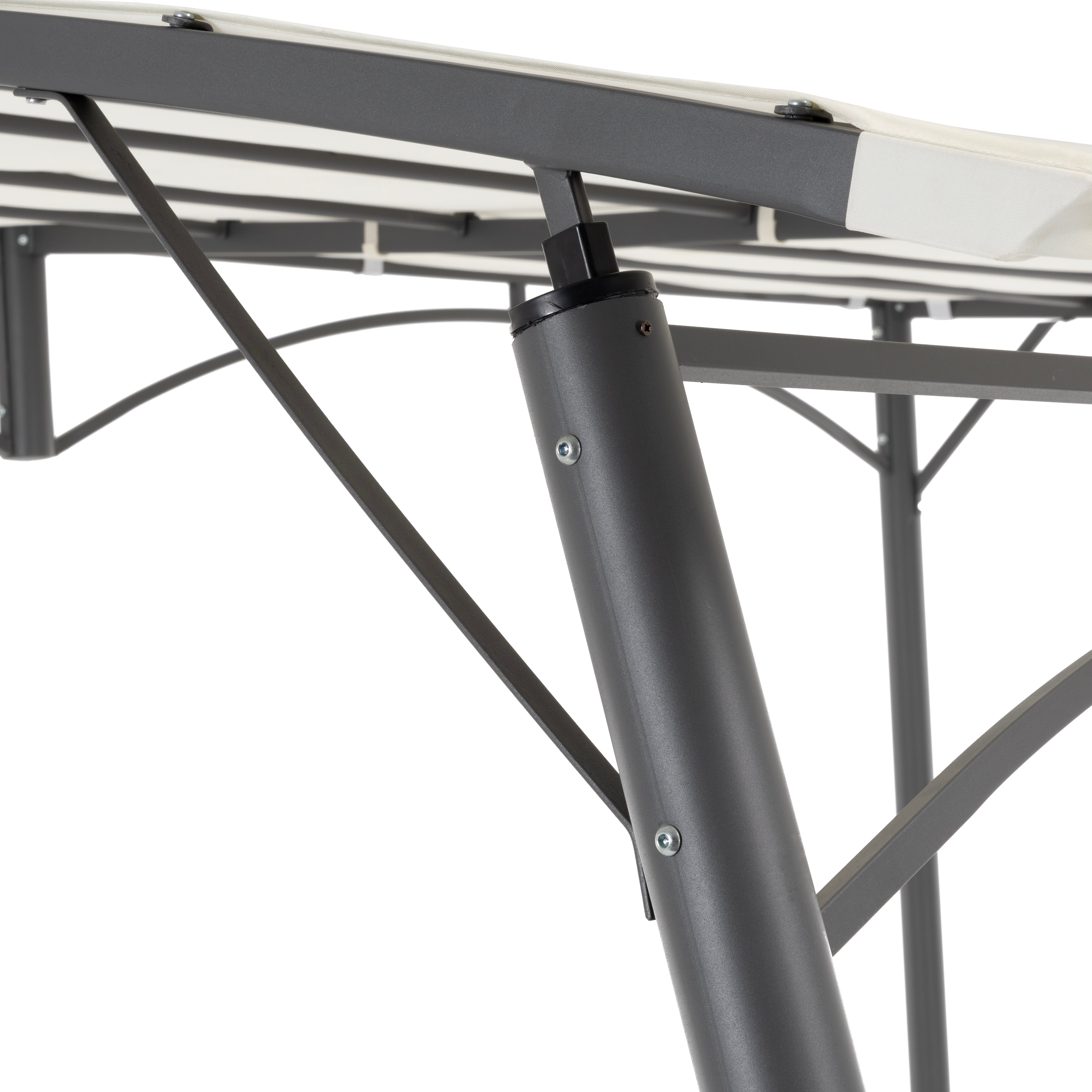 VESTIAMO CASA GIARDINO - Gazebo Pergola Ecrù 3x4 metri