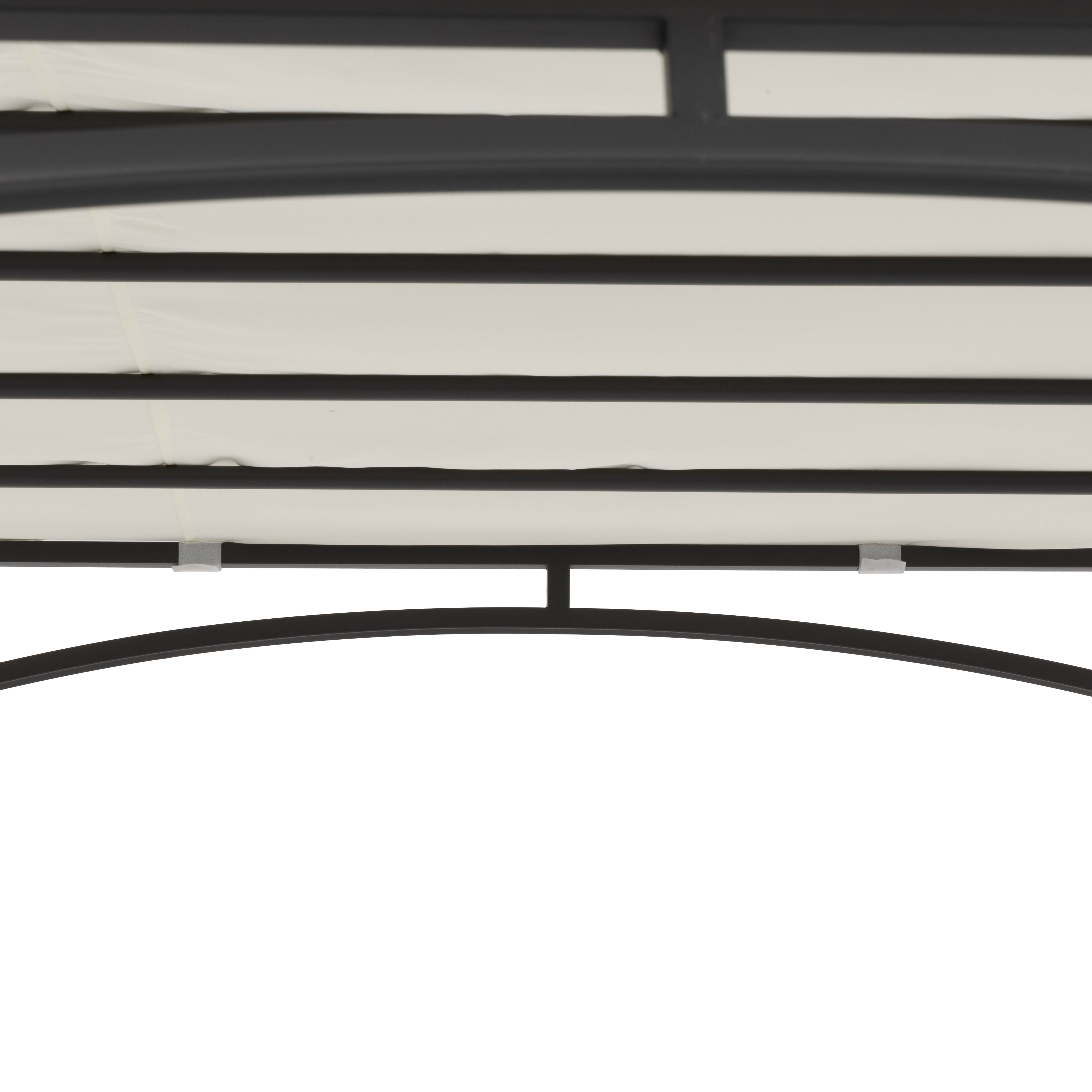 VESTIAMO CASA GIARDINO - Gazebo Pergola Ecrù 3x4 metri
