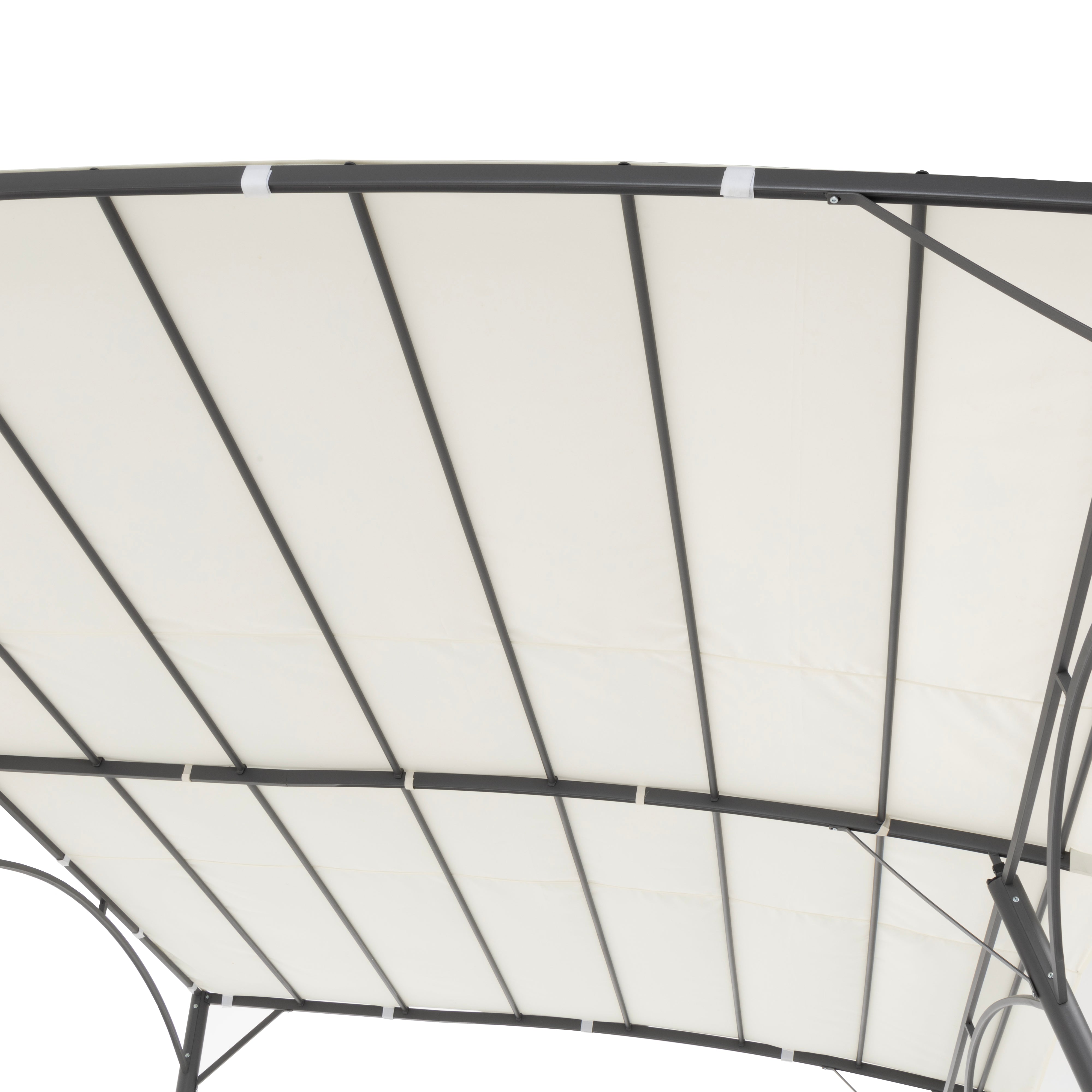 VESTIAMO CASA GIARDINO - Gazebo Pergola Ecrù 3x4 metri