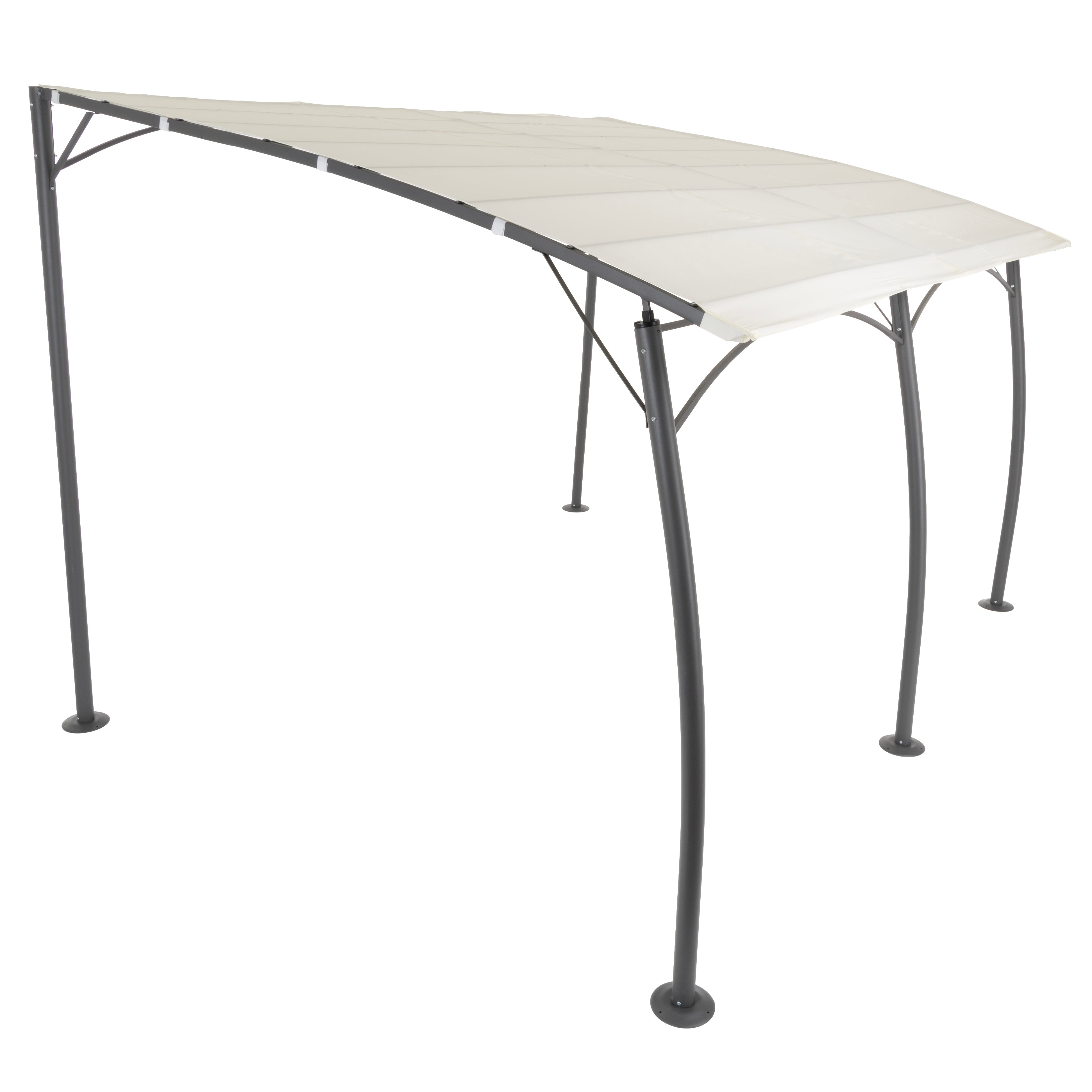 VESTIAMO CASA GIARDINO - Gazebo Pergola Ecrù 3x4 metri