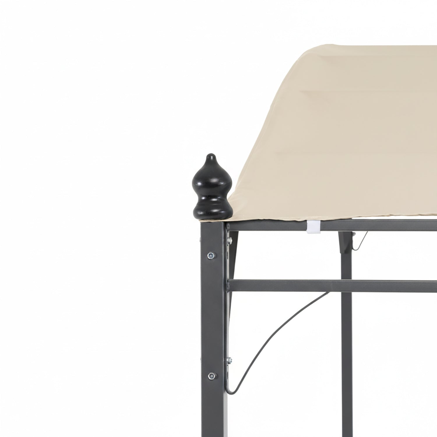 VESTIAMO CASA GIARDINO - Gazebo Veranda con telo Ècru 2,5x3 metri
