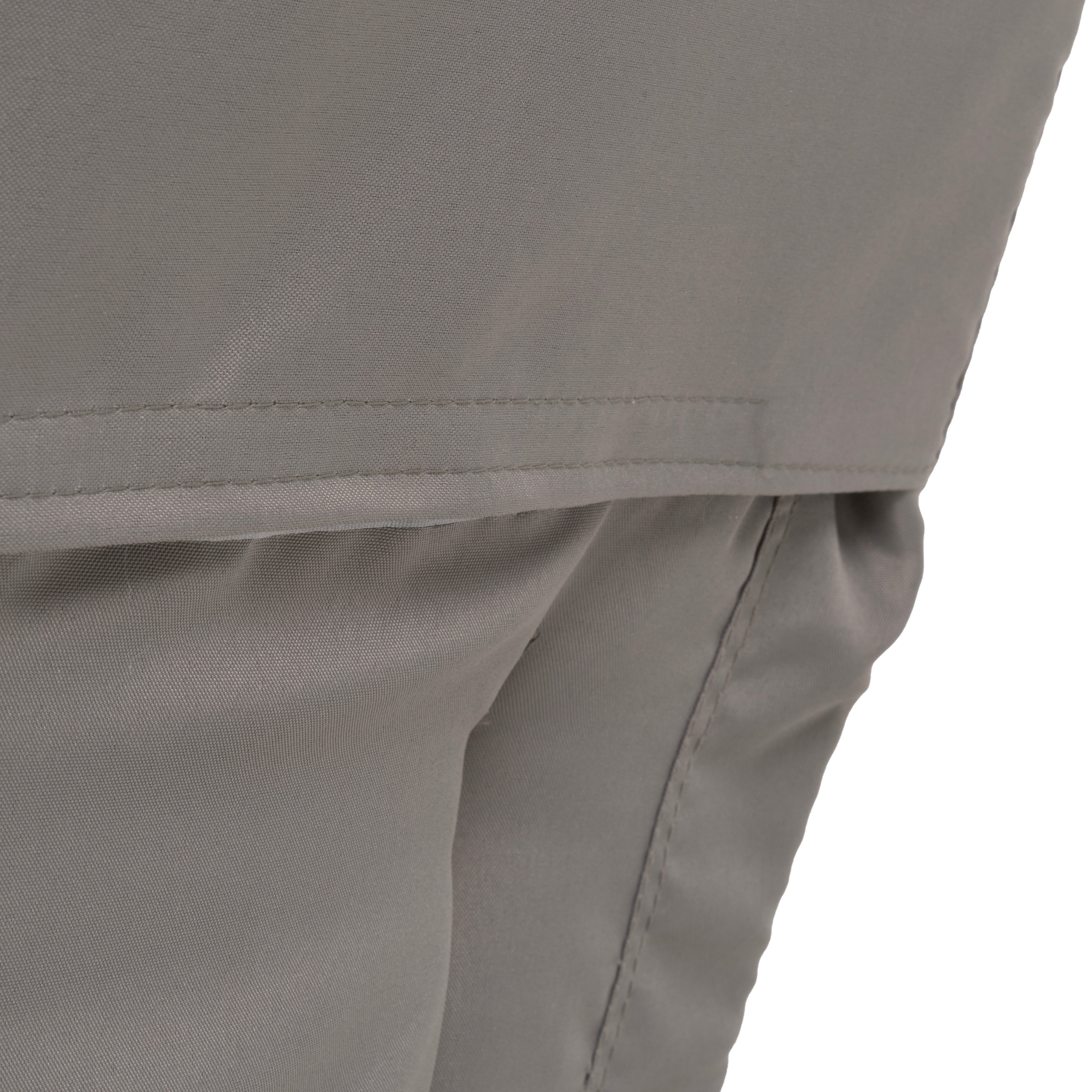 VESTIAMO CASA GIARDINO - Set da giardino 3 pezzi Tavolino con 2 Poltrone struttura in acciaio Antracite Richiudibili