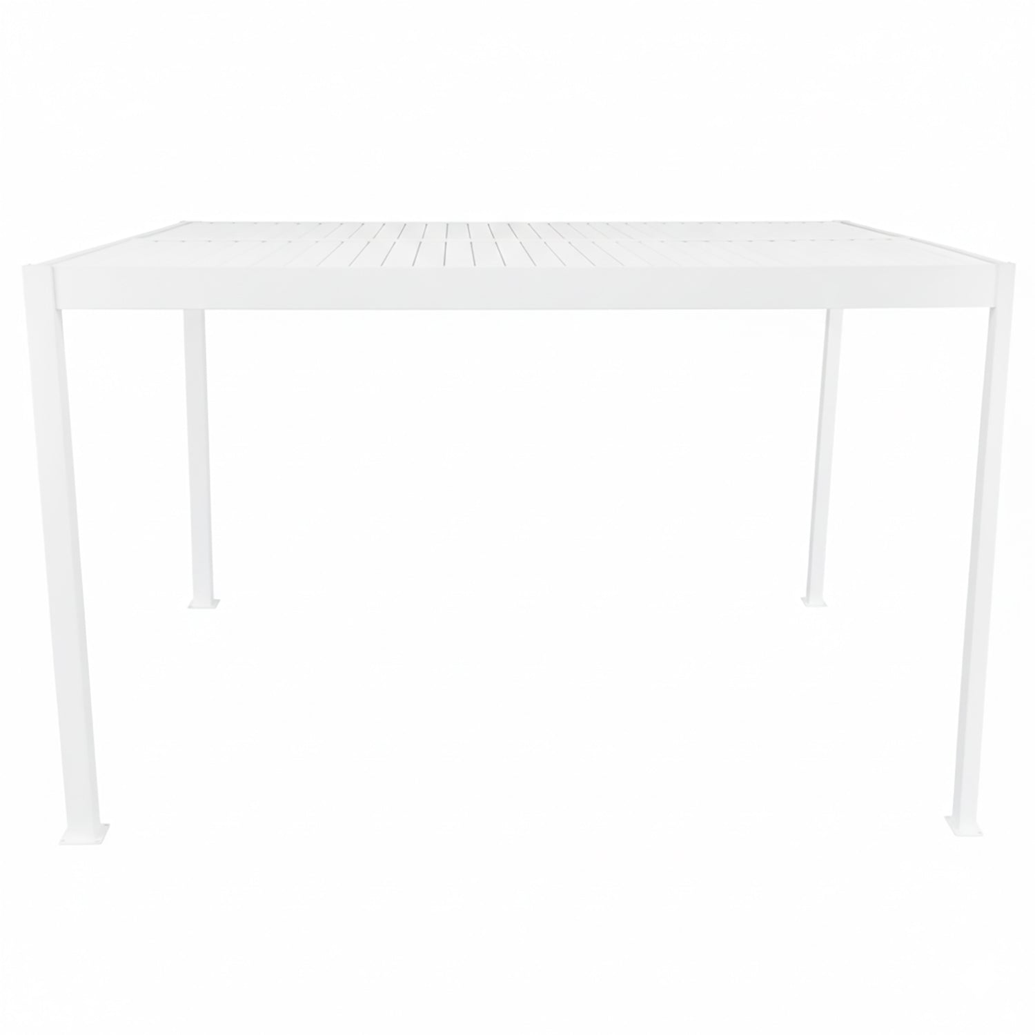 PERGOLA - Pergola Bioclimatica in Alluminio Bianca 3x3 metri