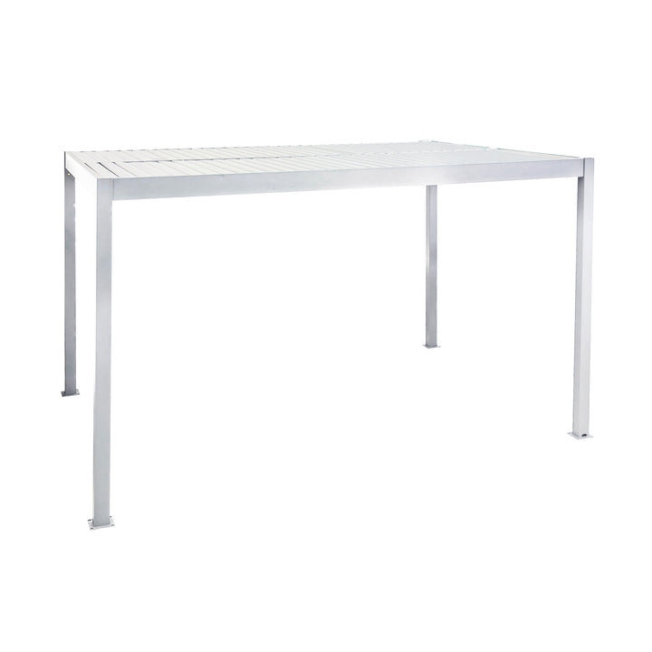 VESTIAMO CASA GIARDINO - Pergola Bioclimatica Bianca 3x3 metri