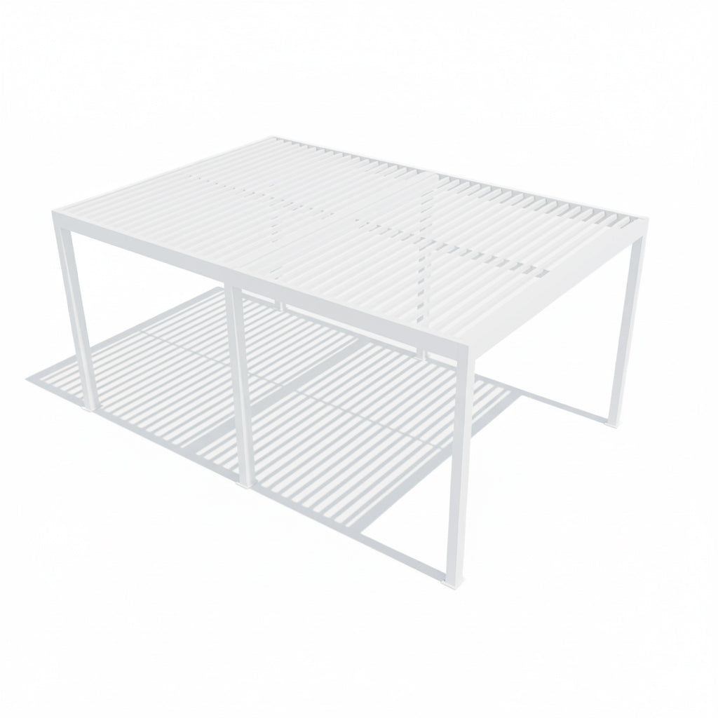 PERGOLA - Pergola Bioclimatica Bianca 3x6 metri