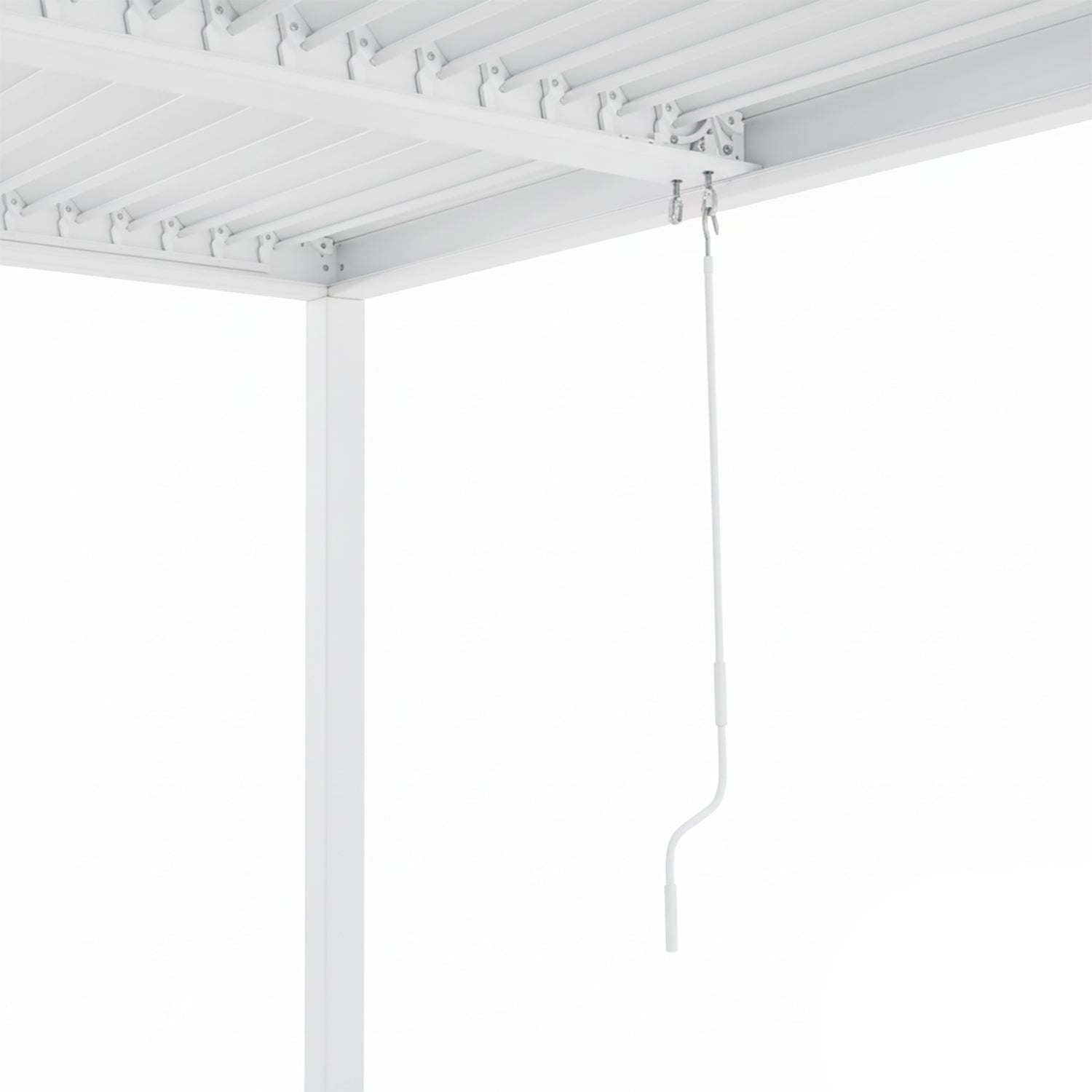 PERGOLA - Pergola Bioclimatica Bianca 3x6 metri