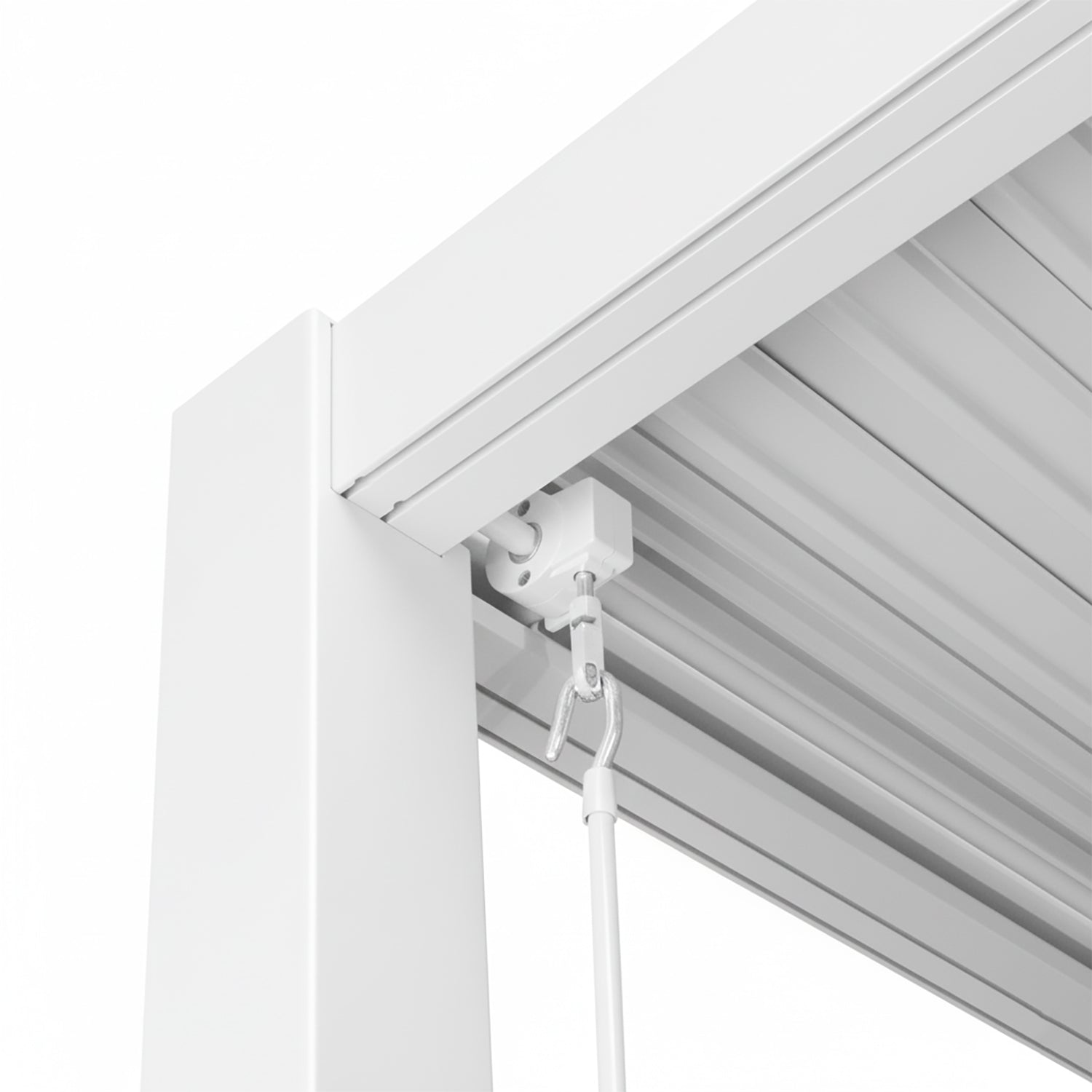 PERGOLA - Pergola Bioclimatica Bianca 4x4 metri