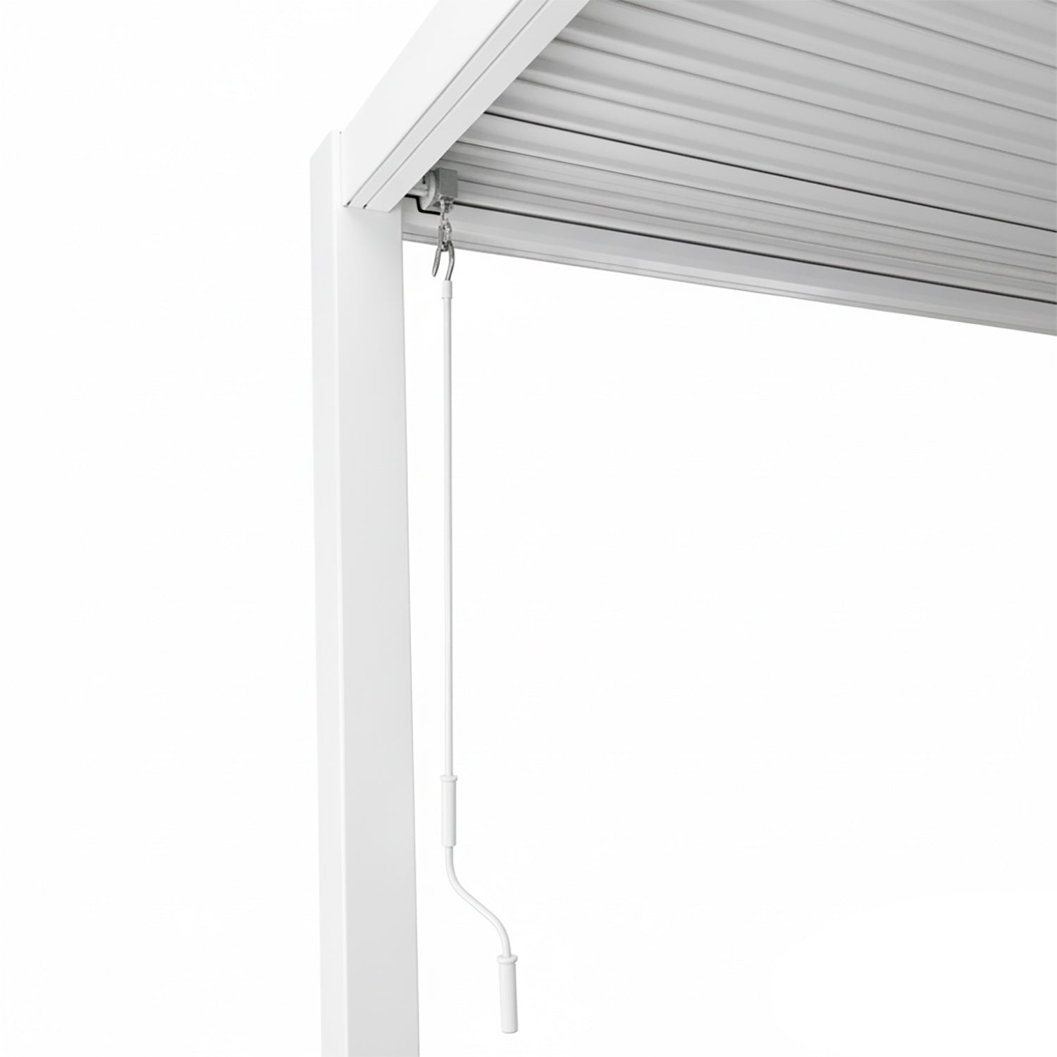 PERGOLA - Pergola Bioclimatica Bianca 4x4 metri