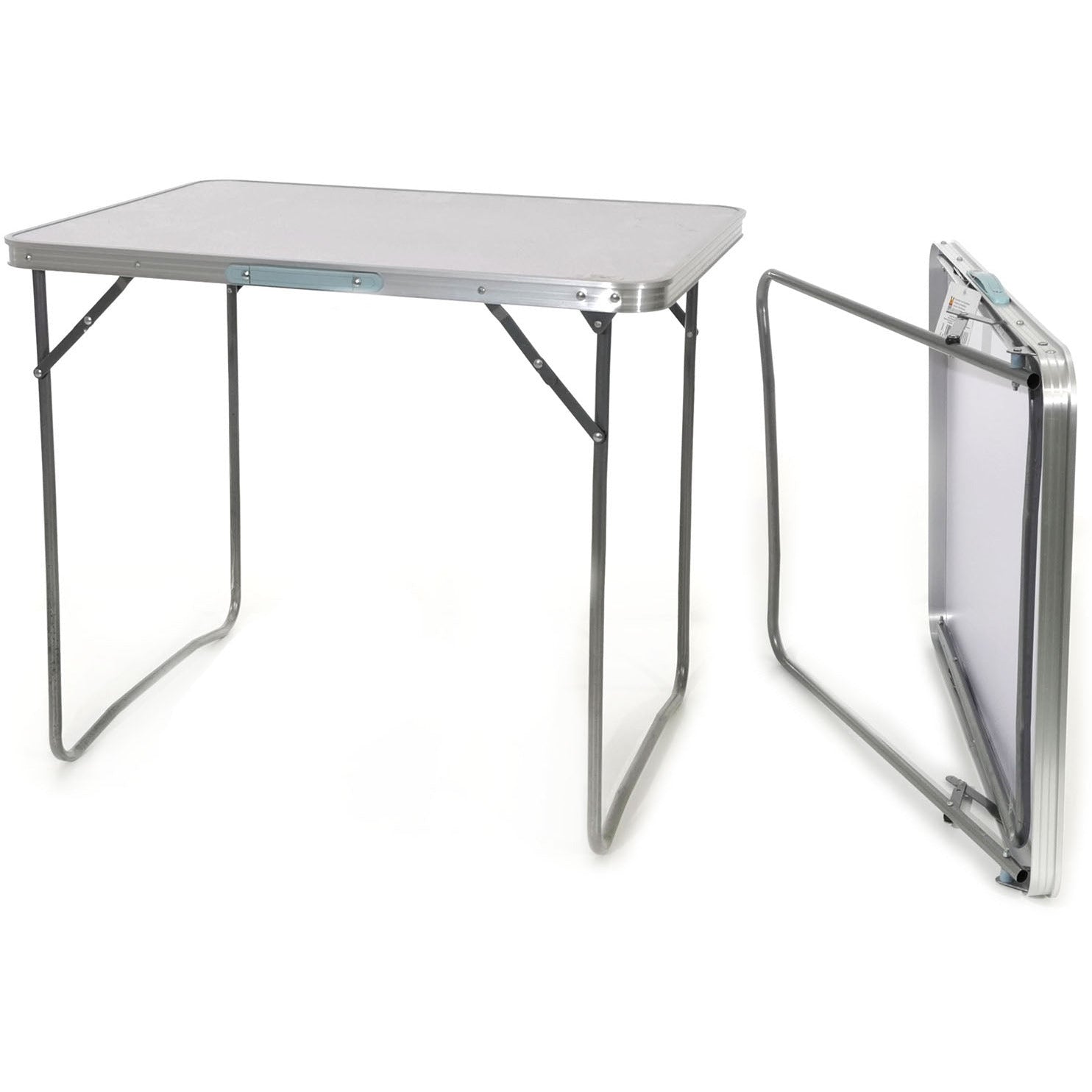 VESTIAMO CASA MARE - Tavolo da Campeggio Pieghevole - h68x80x60cm