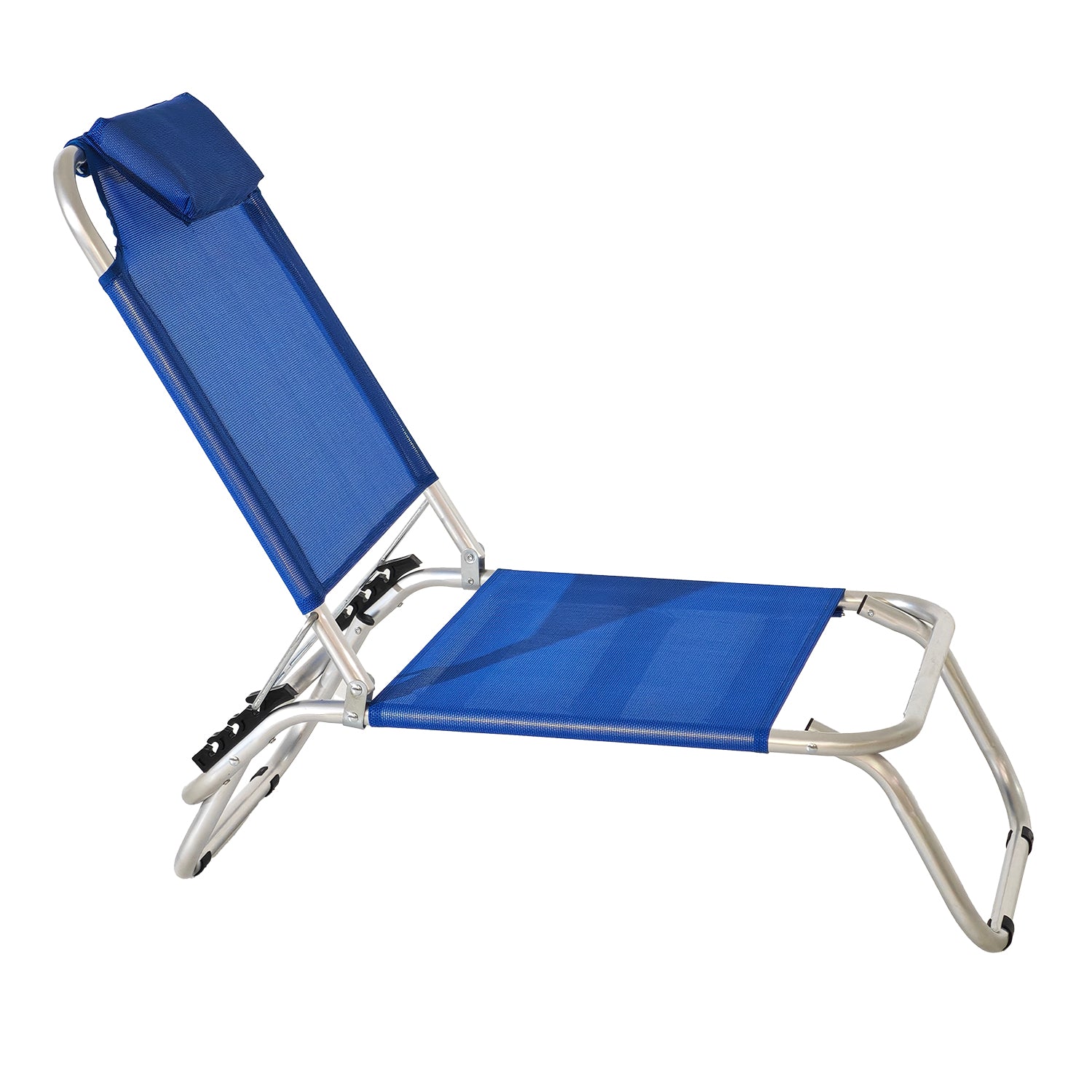 VESTIAMO CASA MARE - Spiaggina Pieghevole con Cuscino h73x109x46 cm - Ideale per Spiaggia e Campeggio