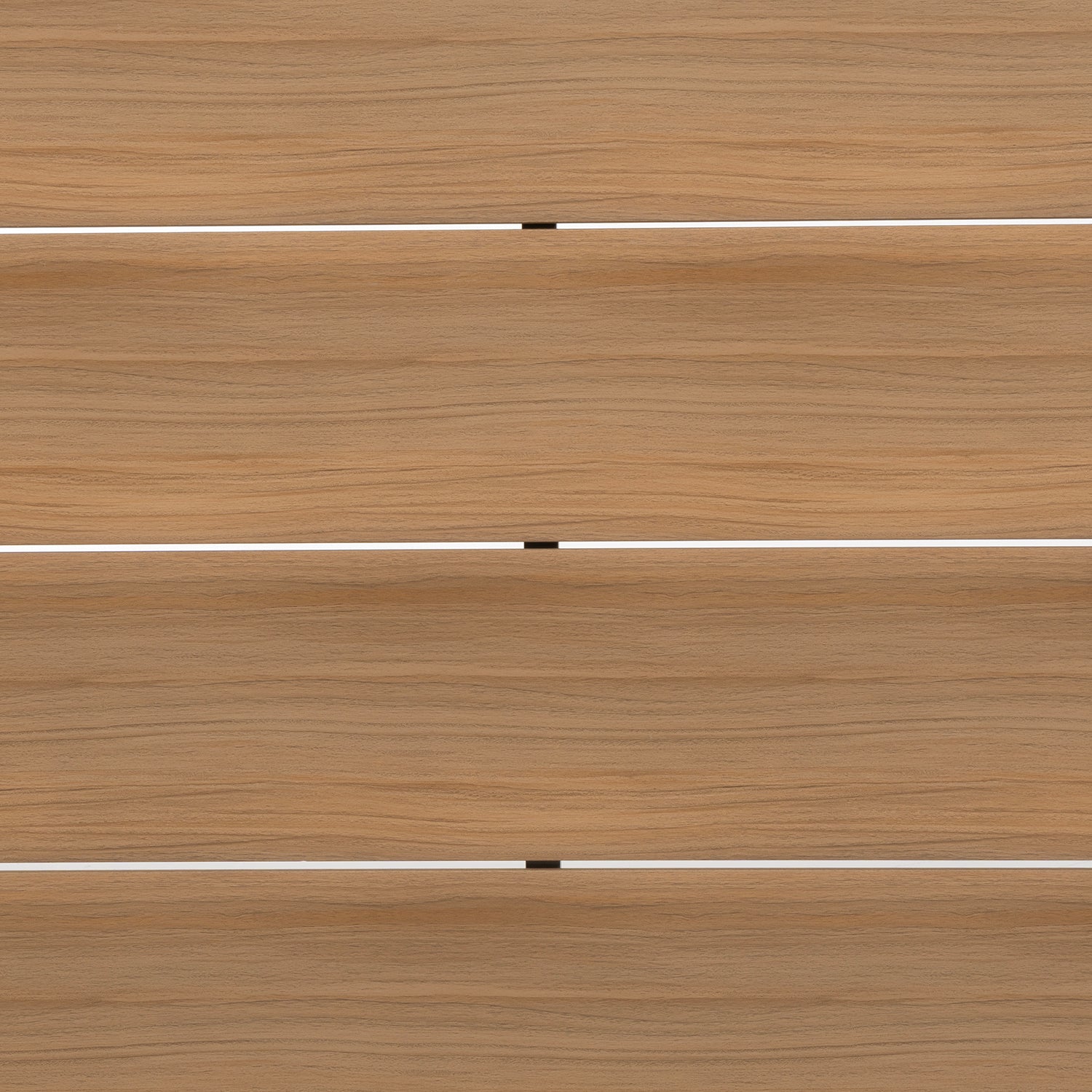 VESTIAMO CASA GIARDINO - Set da giardino 7 pezzi Tavolo con 6 Sedie struttura in Acciaio Effetto Legno e Top in Polywood