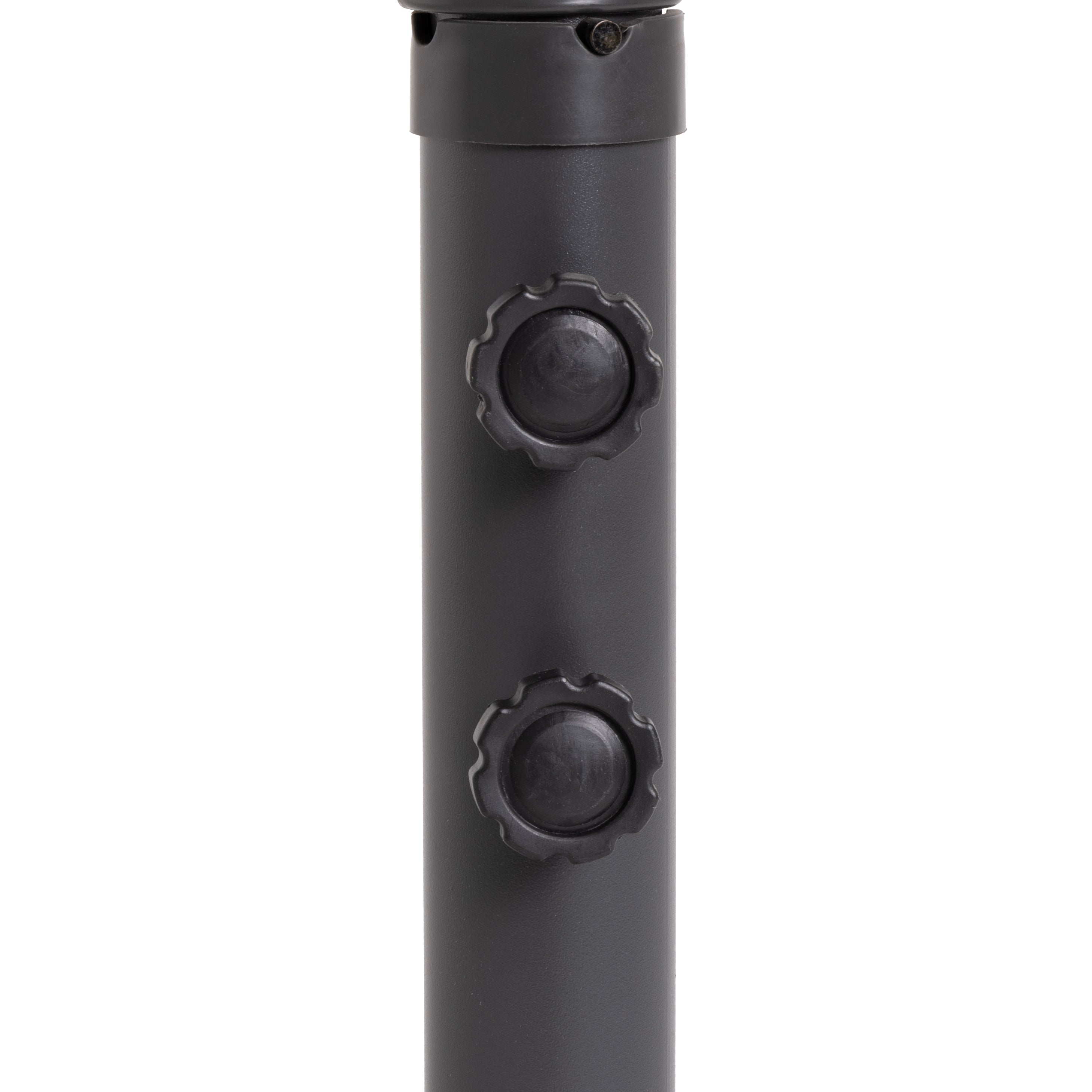 VESTIAMO CASA GIARDINO - Ombrellone Tondo Verde a lampada con carrucola - h250 cm x diametro 300 cm