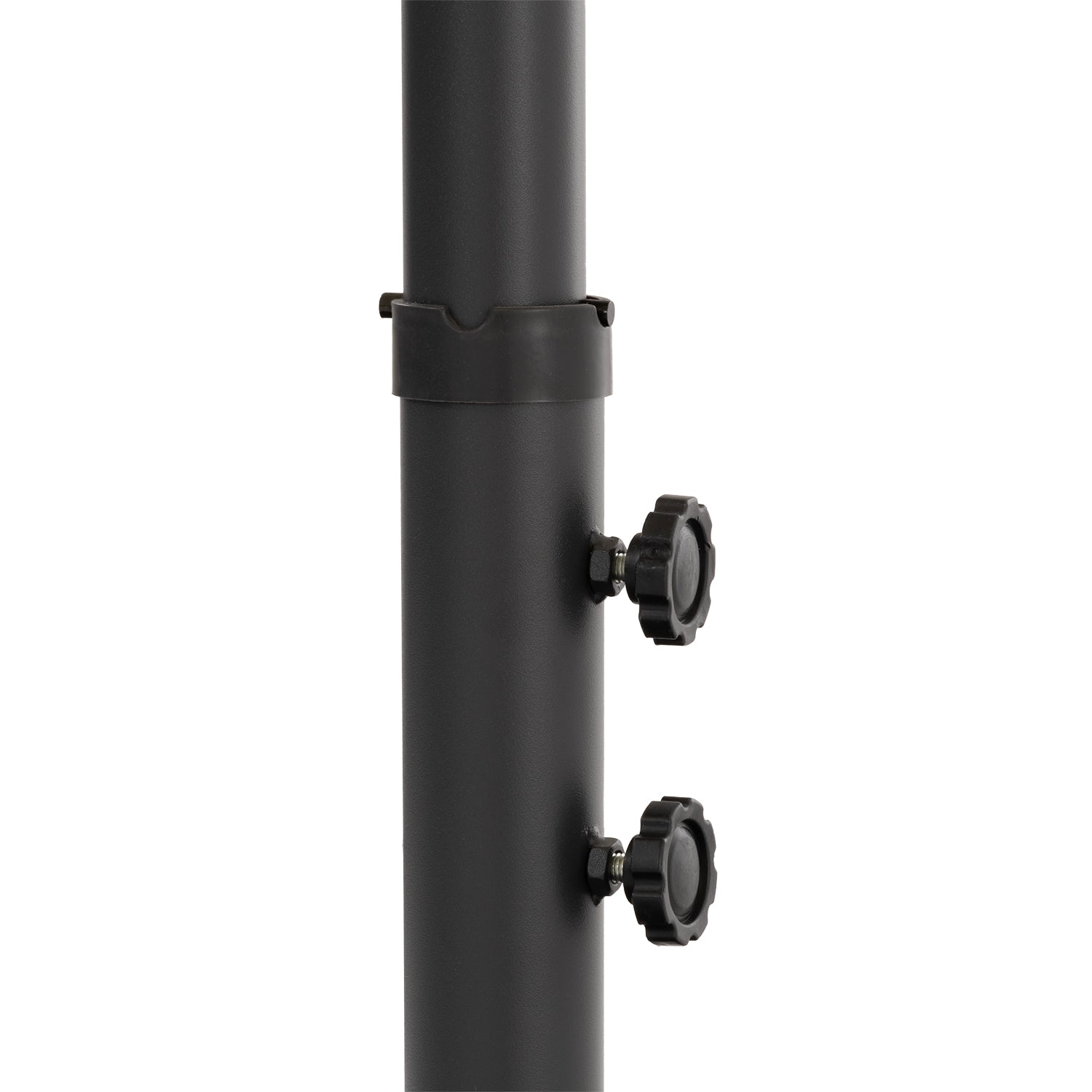 VESTIAMO CASA GIARDINO - Ombrellone Tondo Ecru a lampada con carrucola - h250 cm x diametro 300 cm