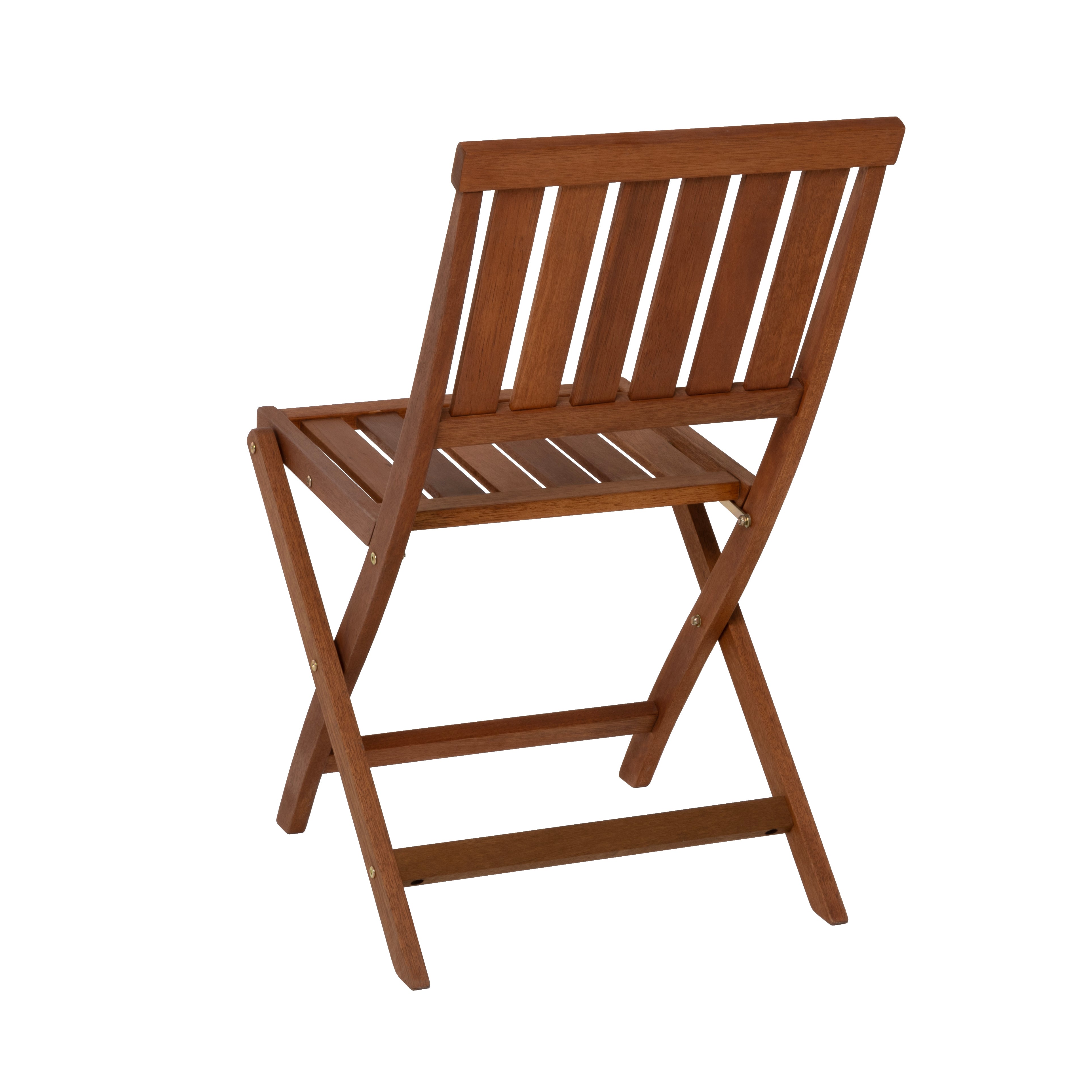 VESTIAMO CASA GIARDINO - Sedia da giardino Richiudibile in legno h82,5x46,5x58 cm