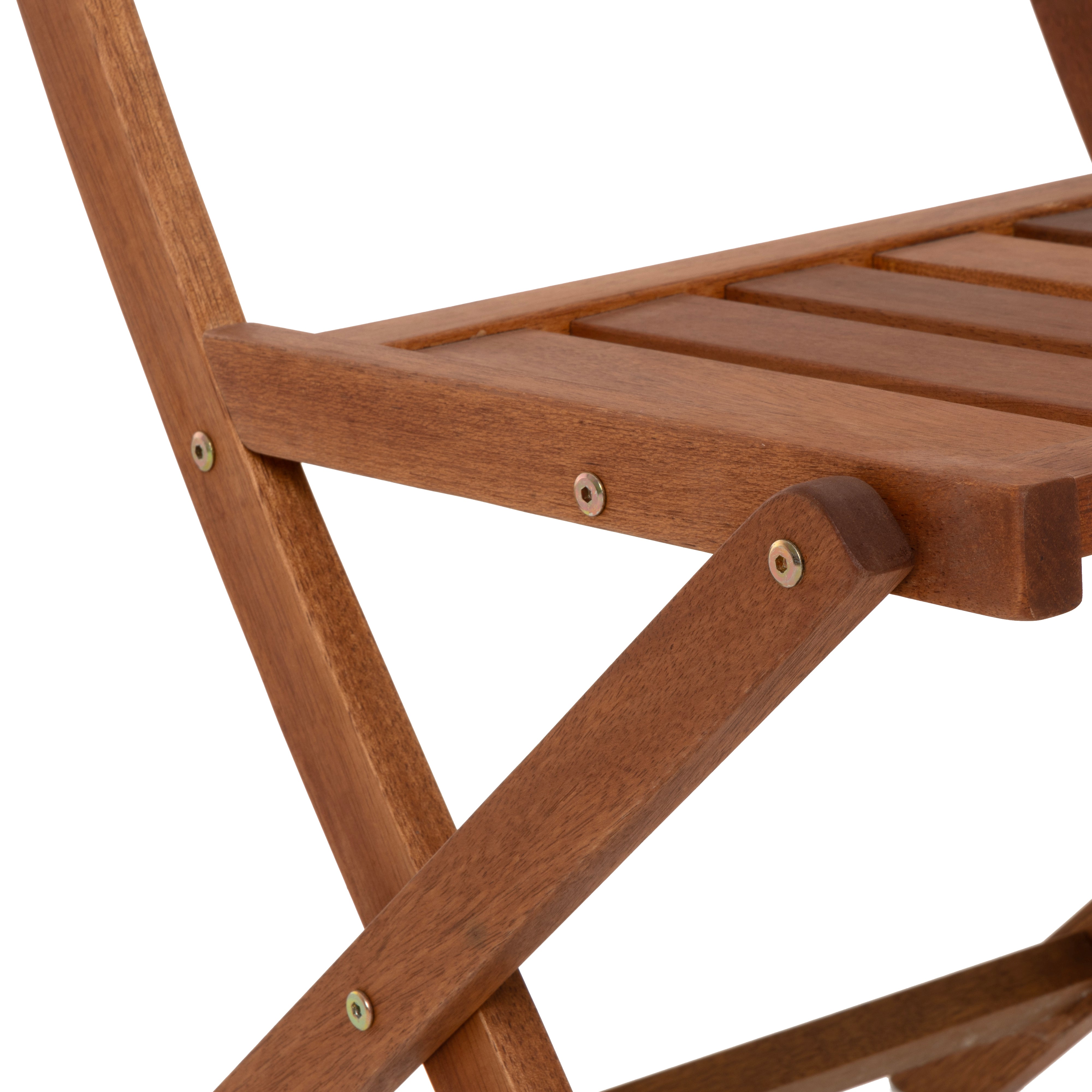 VESTIAMO CASA GIARDINO - Sedia da giardino Richiudibile in legno h82,5x46,5x58 cm