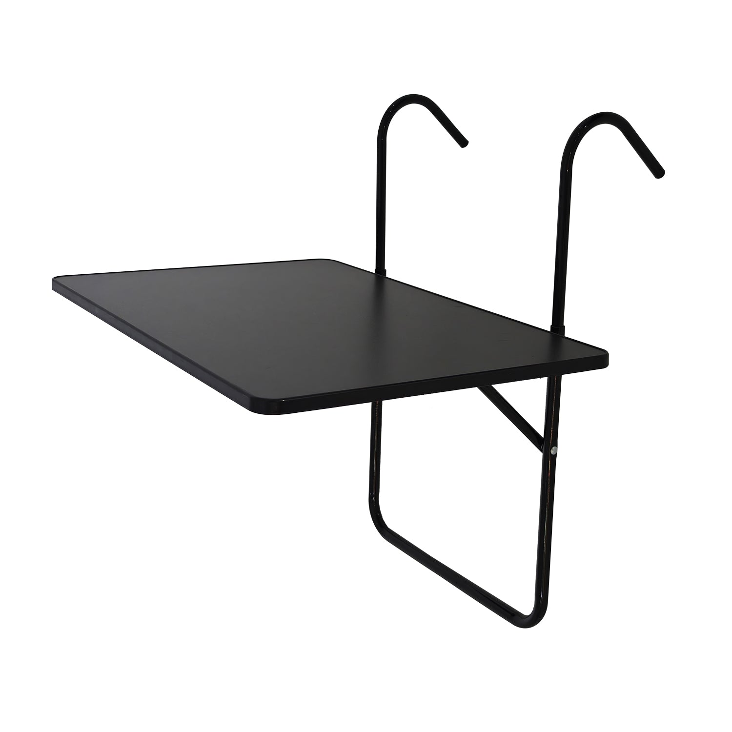 VESTIAMO CASA GIARDINO - Mensola da Balcone Richiudibile in Acciaio Antracite 60x40