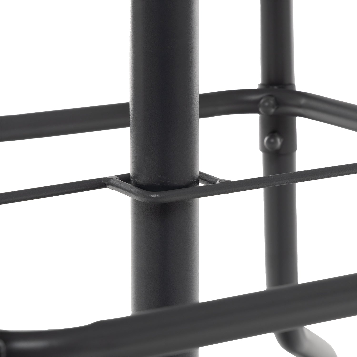 VESTIAMO CASA GIARDINO - Set Tavolo da Giardino 4 Sedie con Struttura in Acciaio Antracite e Top in Vetro