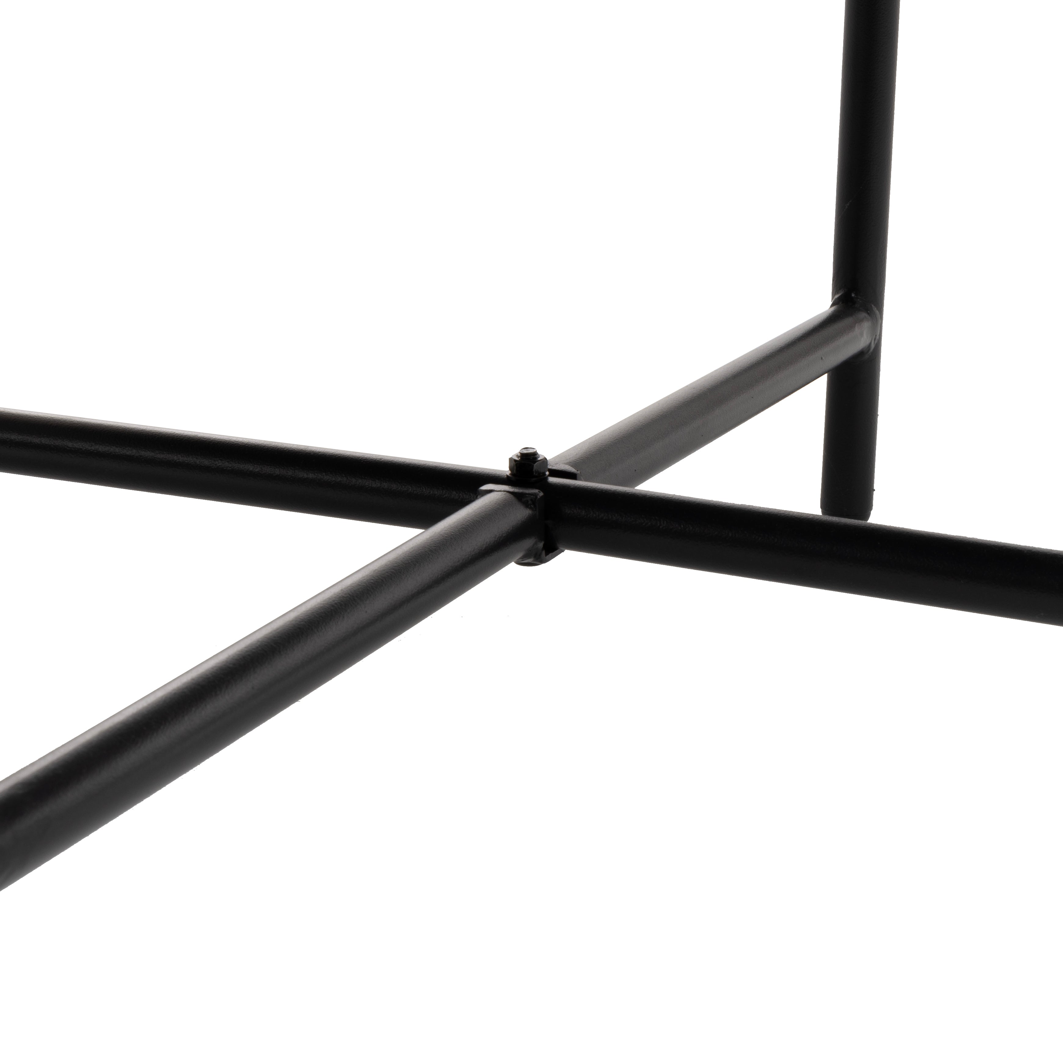 VESTIAMO CASA GIARDINO - Set da giardino 4 pezzi in metallo Nero e braccioli in legno sintetico e Intreccio in Polietilene Marrone - Formato da Panchina a 2 posti, 2 poltrone e tavolino da salotto