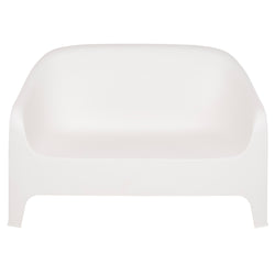 VESTIAMO CASA GIARDINO - Panchina da esterno Bianca - h80x135x70 cm