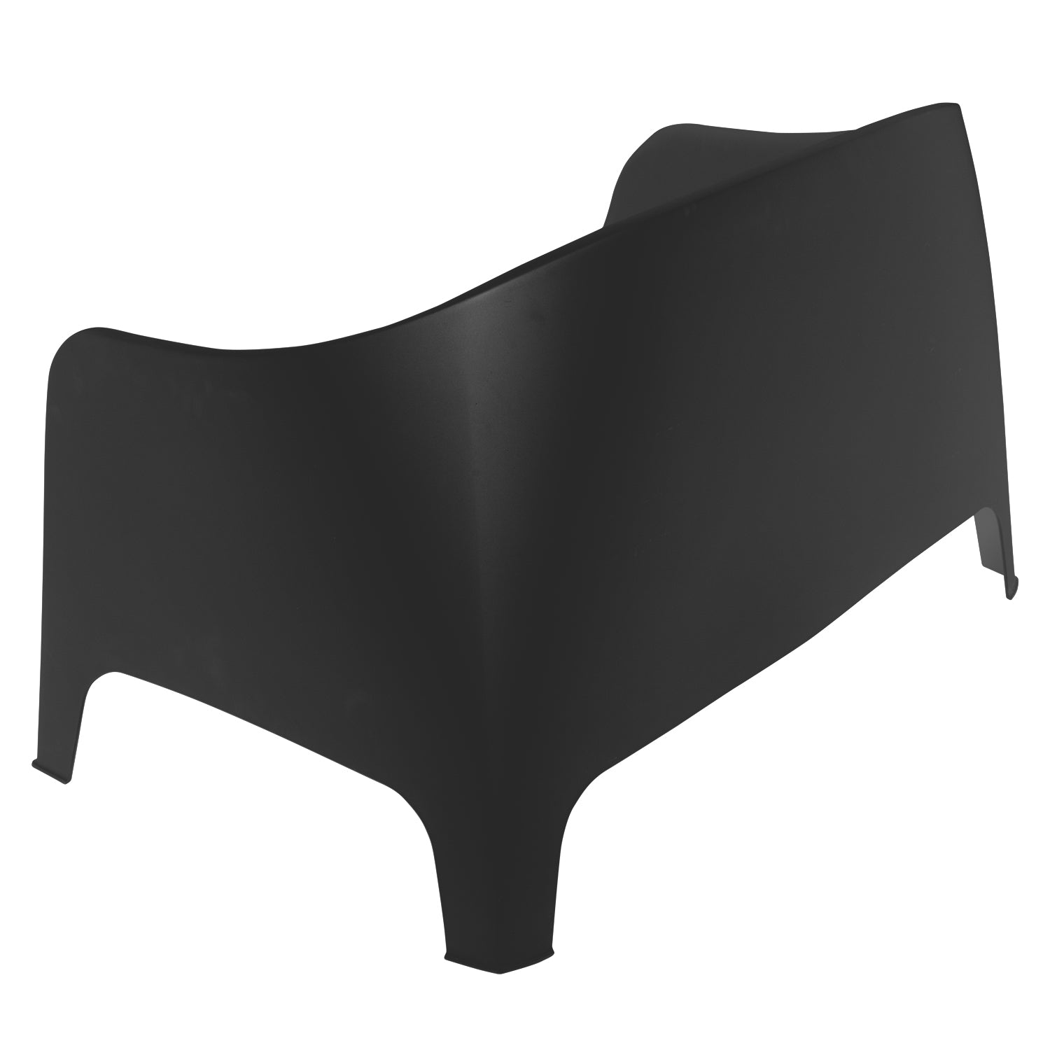 VESTIAMO CASA GIARDINO - Panchina da esterno Nera - h80x135x70 cm