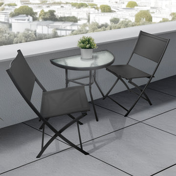 Set 2 Tavolini Da Caffè Bianco E Grigio - Gambe In Legno, MDF, Per Soggiorno, Ufficio, Balcone