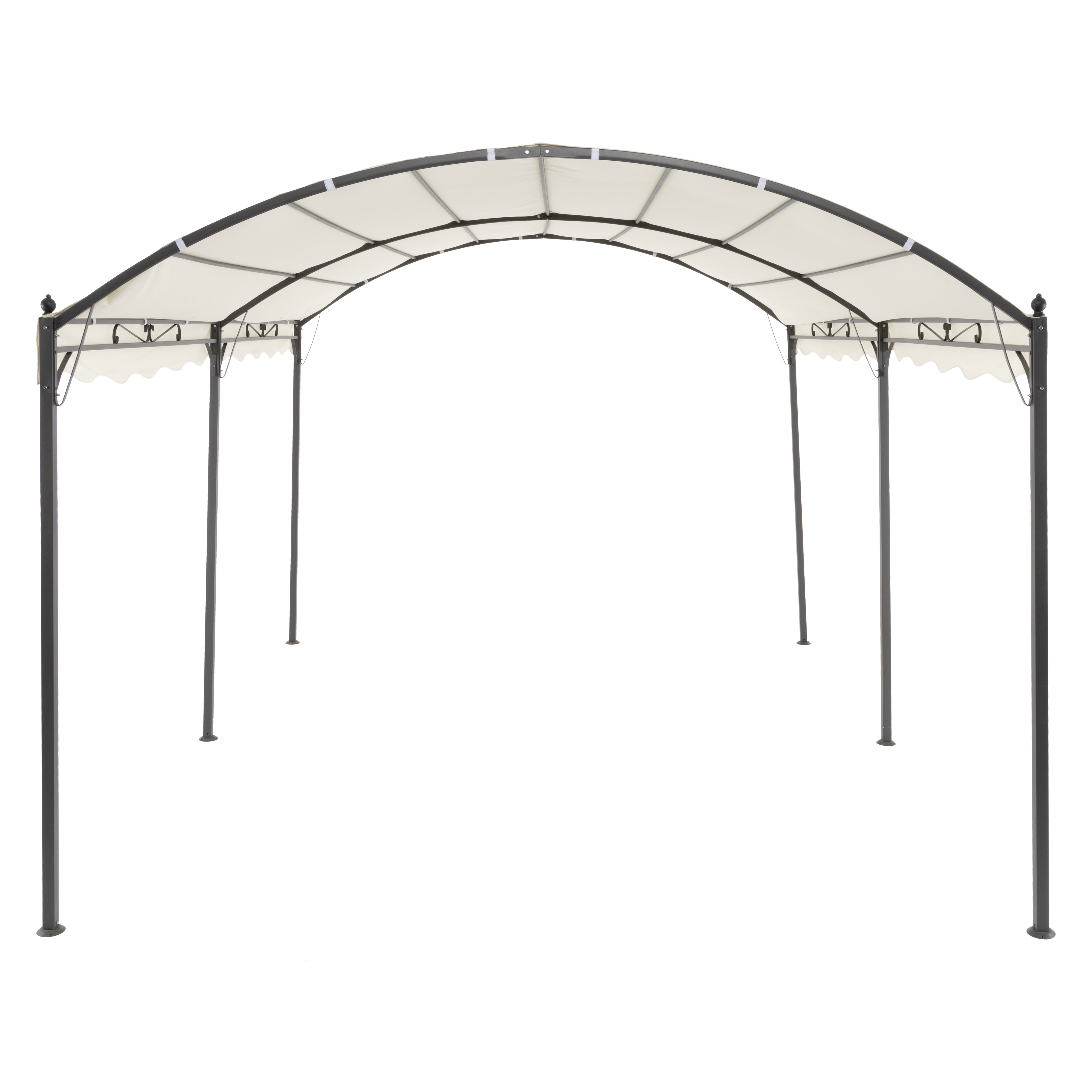 VESTIAMO CASA GIARDINO - Gazebo da giardino Telo Ecrù 3x4 metri