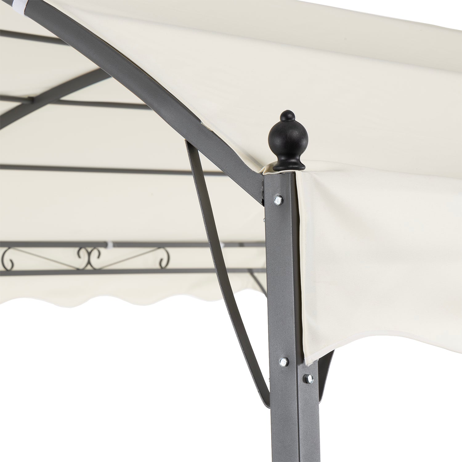 VESTIAMO CASA GIARDINO - Gazebo da giardino Telo Ecrù 3x4 metri