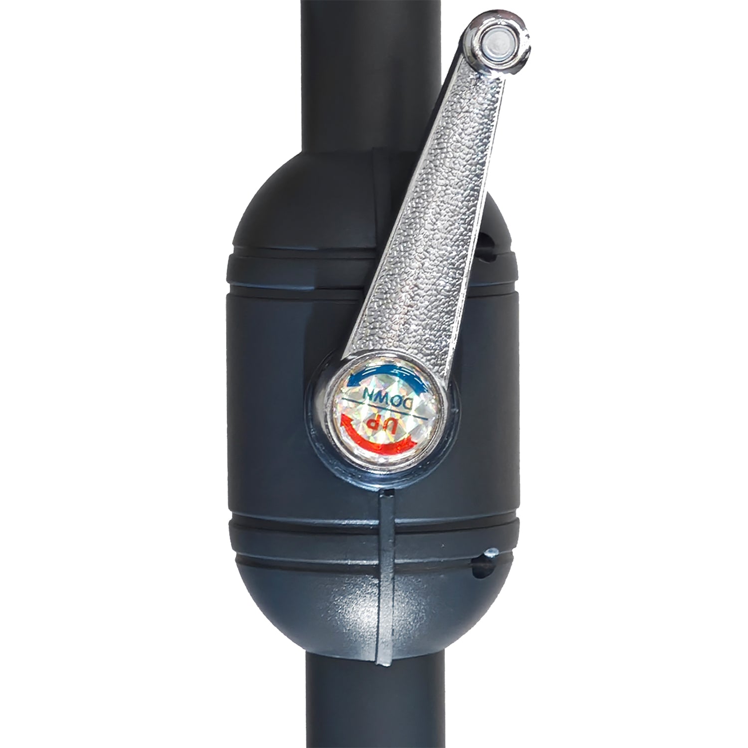 VESTIAMO CASA GIARDINO - Ombrellone da giardino con 32 LED e Pannello Solare Grigio diametro 3 metri