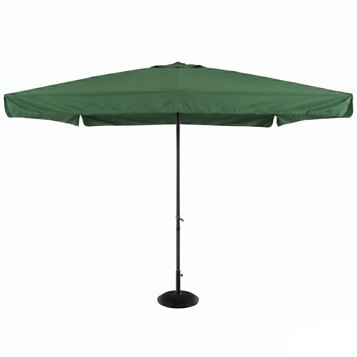 VESTIAMO CASA GIARDINO - Ombrellone da Giardino Verde con Carrucola 3x3 metri