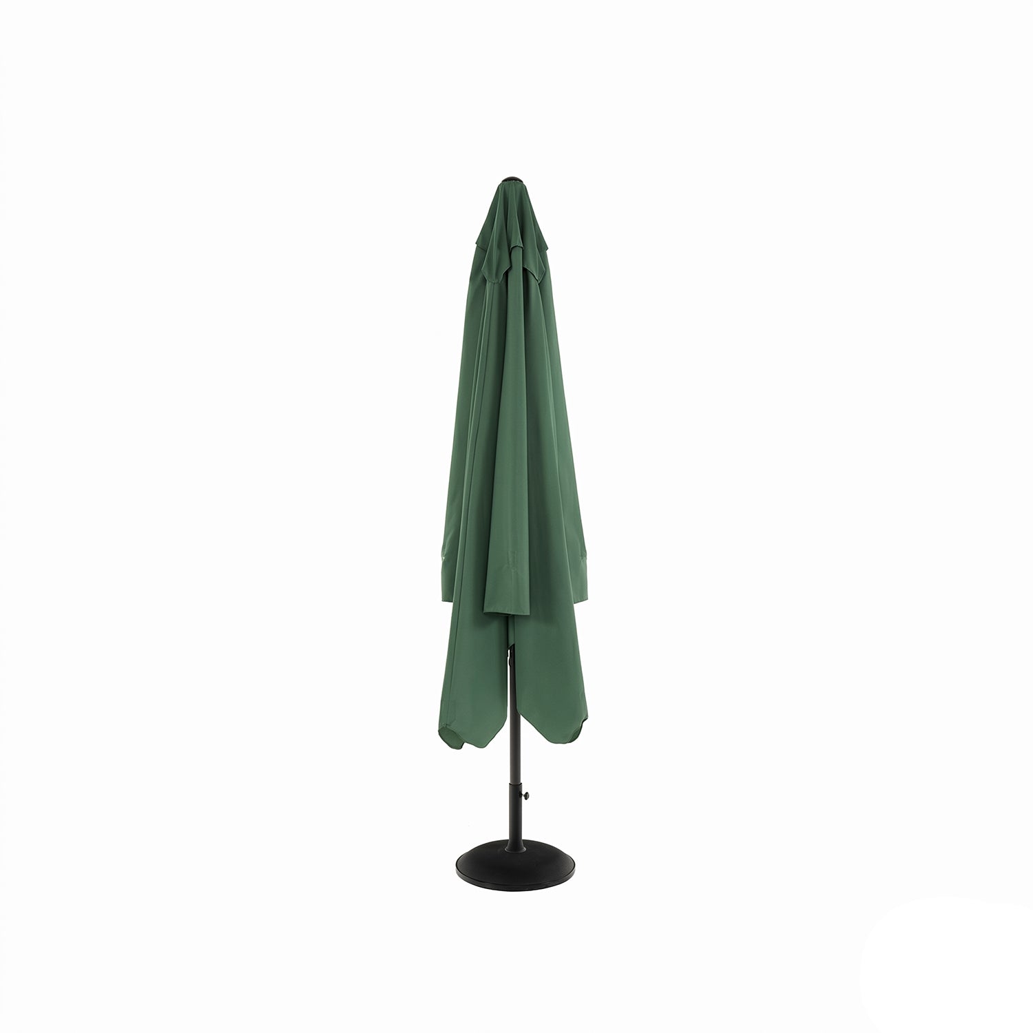 VESTIAMO CASA GIARDINO - Ombrellone da Giardino Verde con Carrucola 3x3 metri