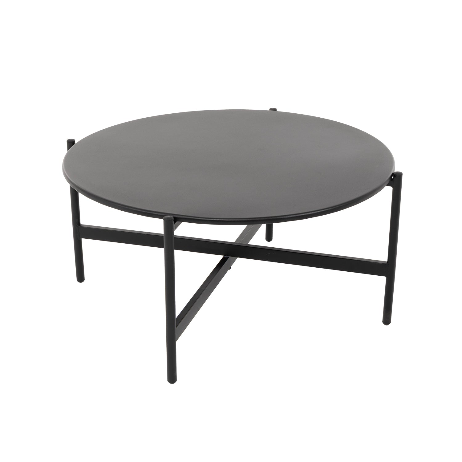 VESTIAMO CASA GIARDINO - Set da giardino 5 pezzi struttura in acciaio e top tavolini in metallo con cuscini Grigio Scuro