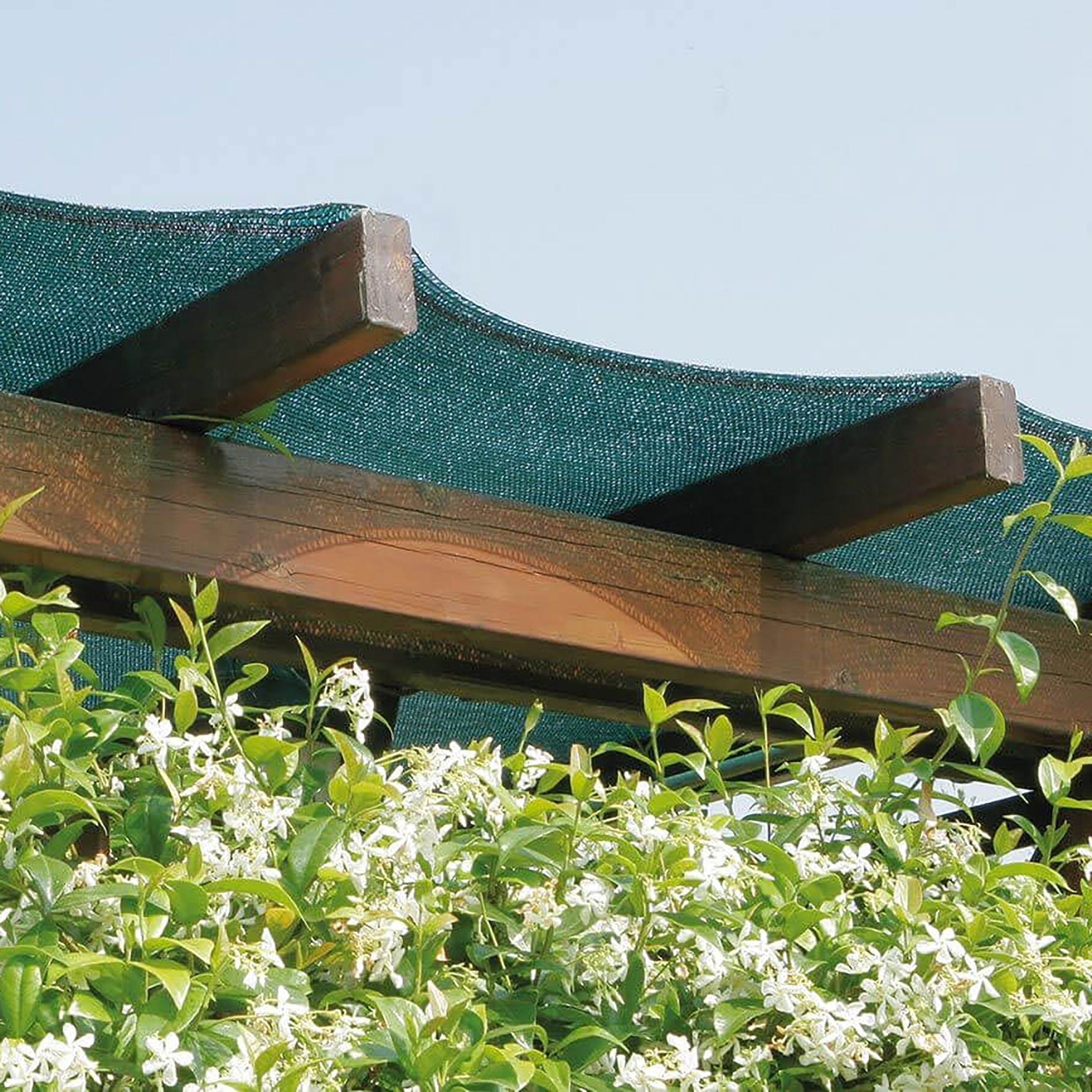 VESTIAMO CASA GIARDINO - Rete ombreggiante di copertura Verde h1x10 metri