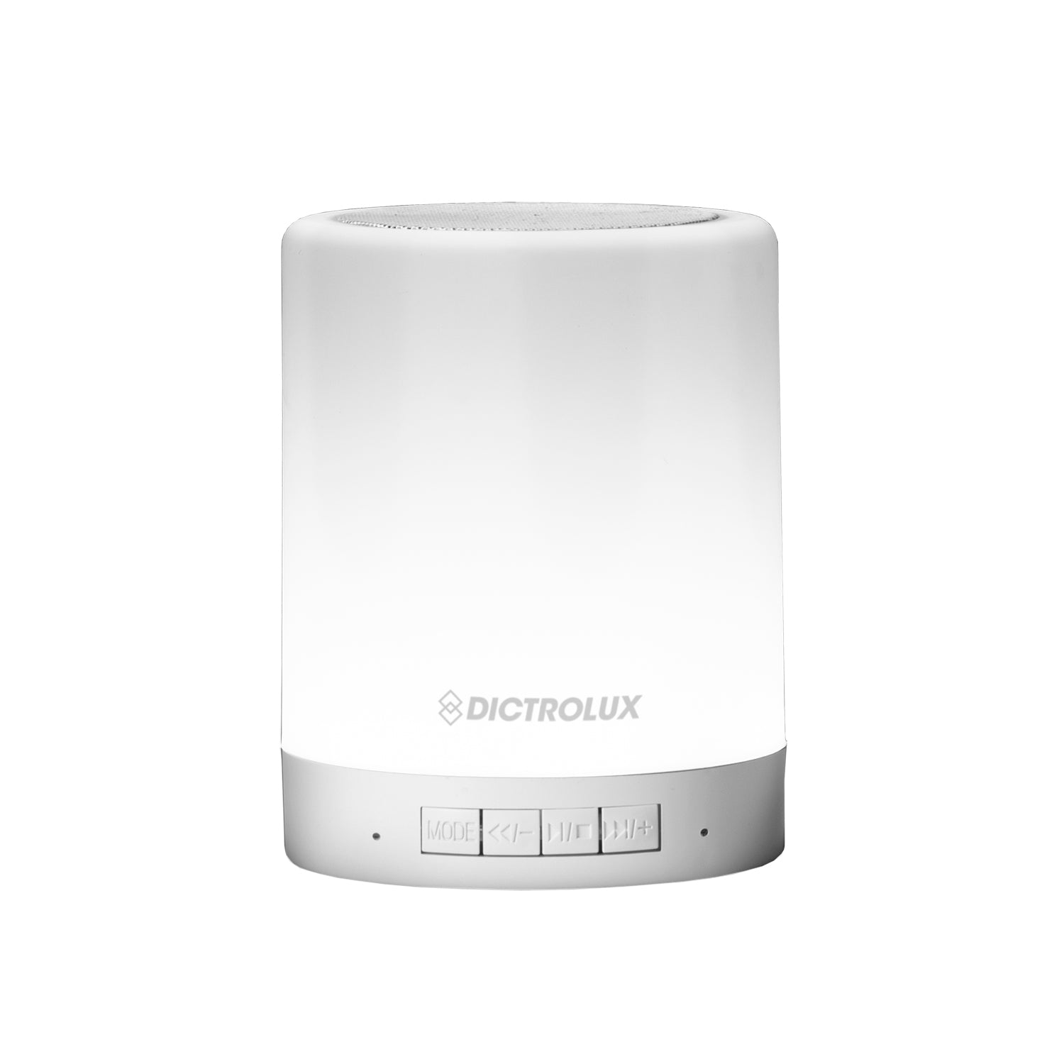DICTROLUX - Lampada LED Touch Multicolor Ricaricabile con Speaker Bluetooth Integrato