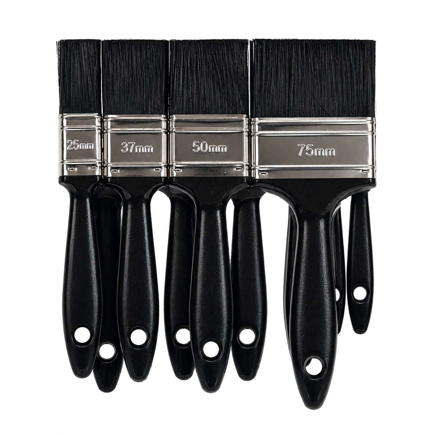 DICTROLUX - Set Pennelli Piatti 10 Pezzi per Vernici e Smalti