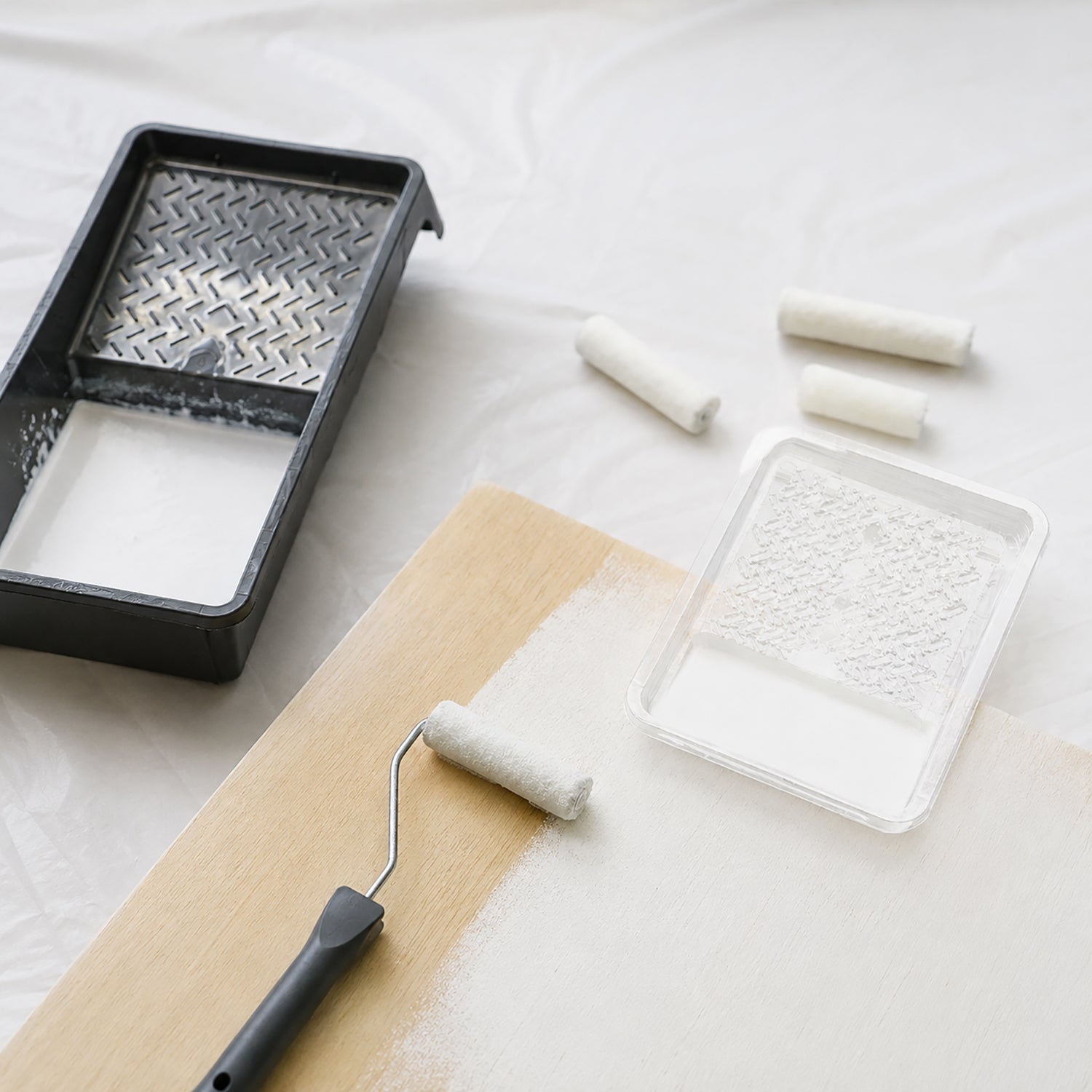 DICTROLUX - Set Pittura 10 Pezzi per Impregnanti ad Acqua e Vernici