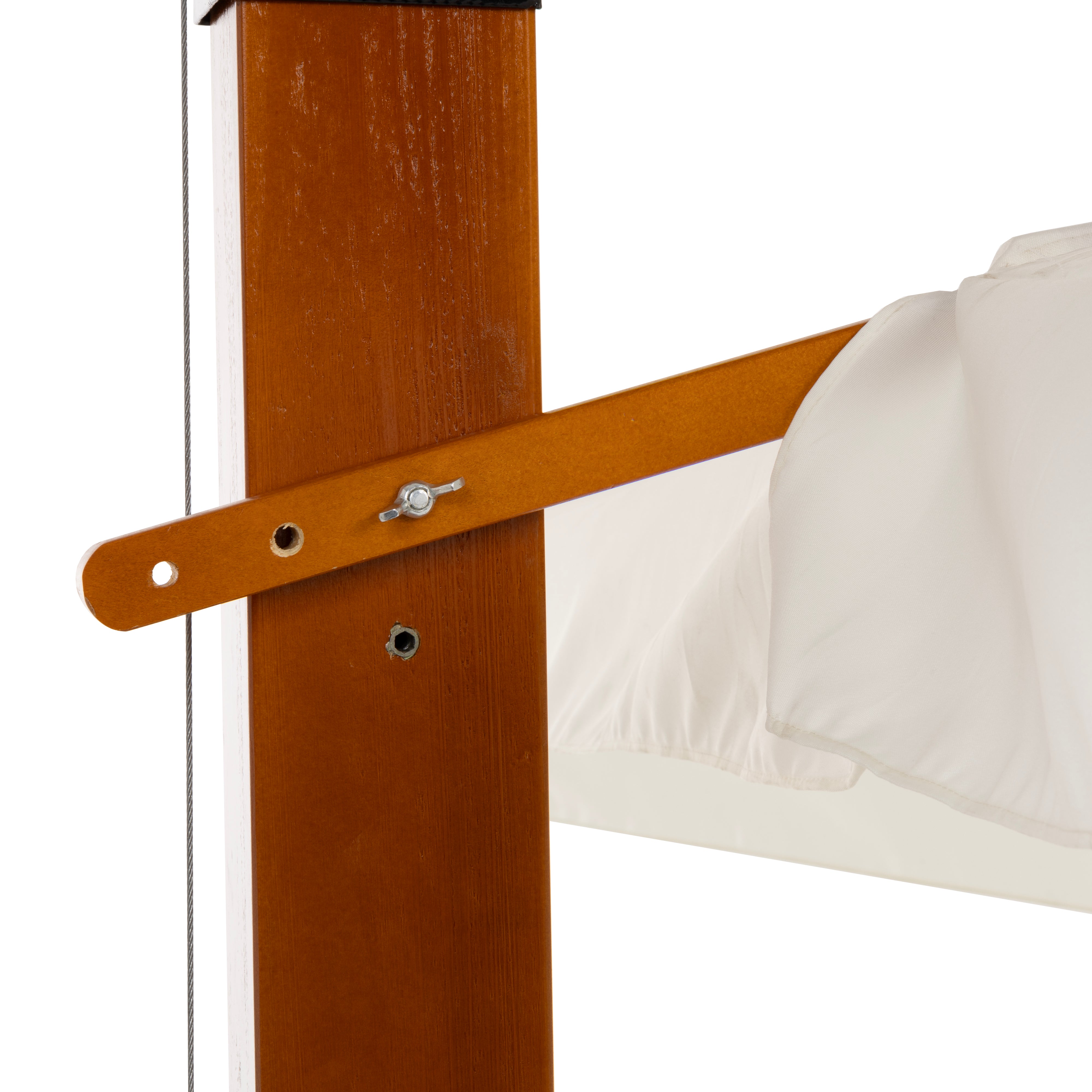 VESTIAMO CASA GIARDINO - Ombrellone Rettangolare a lampada Ecrù 3x4 metri