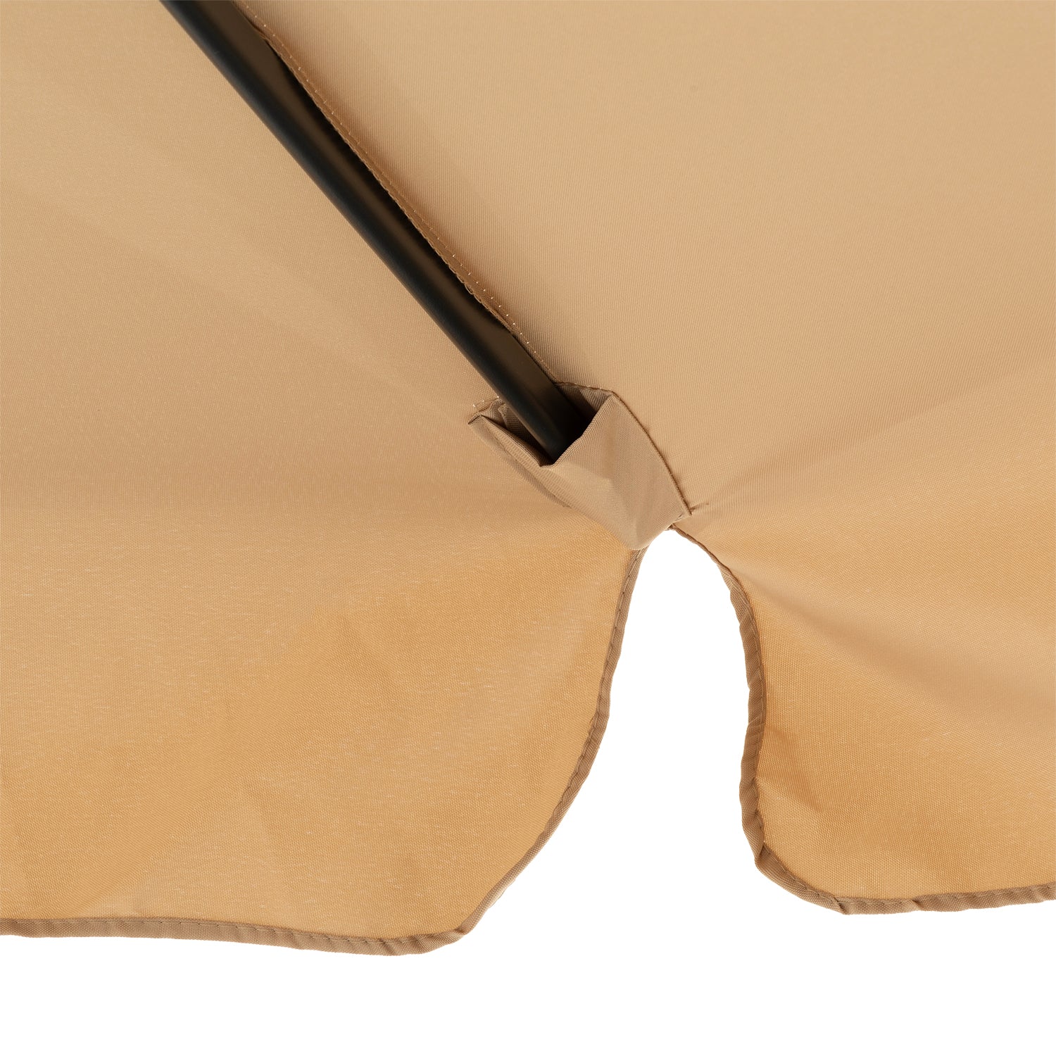 VESTIAMO CASA GIARDINO - Ombrellone da giardino Camel con falda e carrucola diametro 3 metri