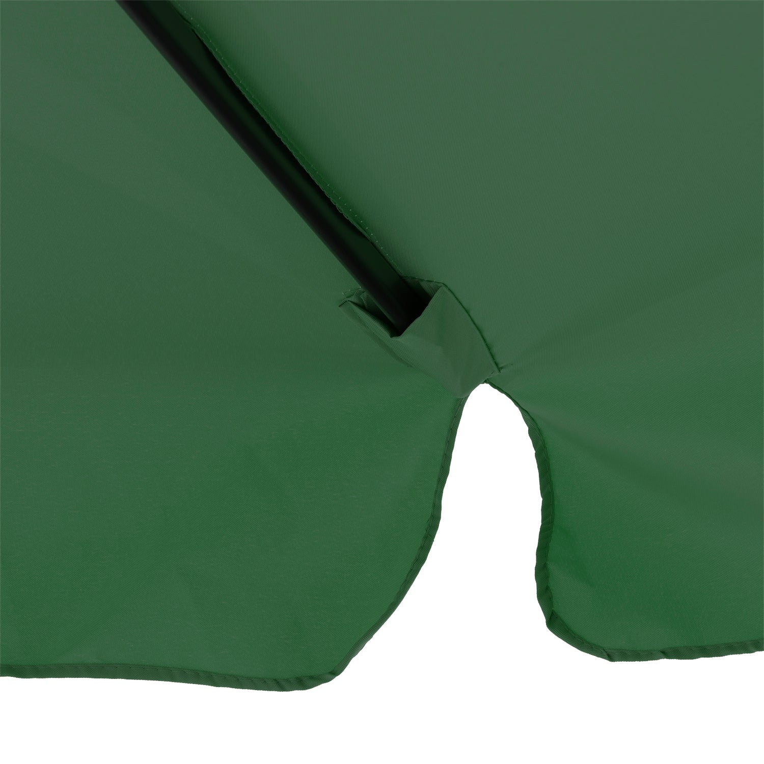 VESTIAMO CASA GIARDINO - Ombrellone da giardino Verde con falda e carrucola diametro 3 metri