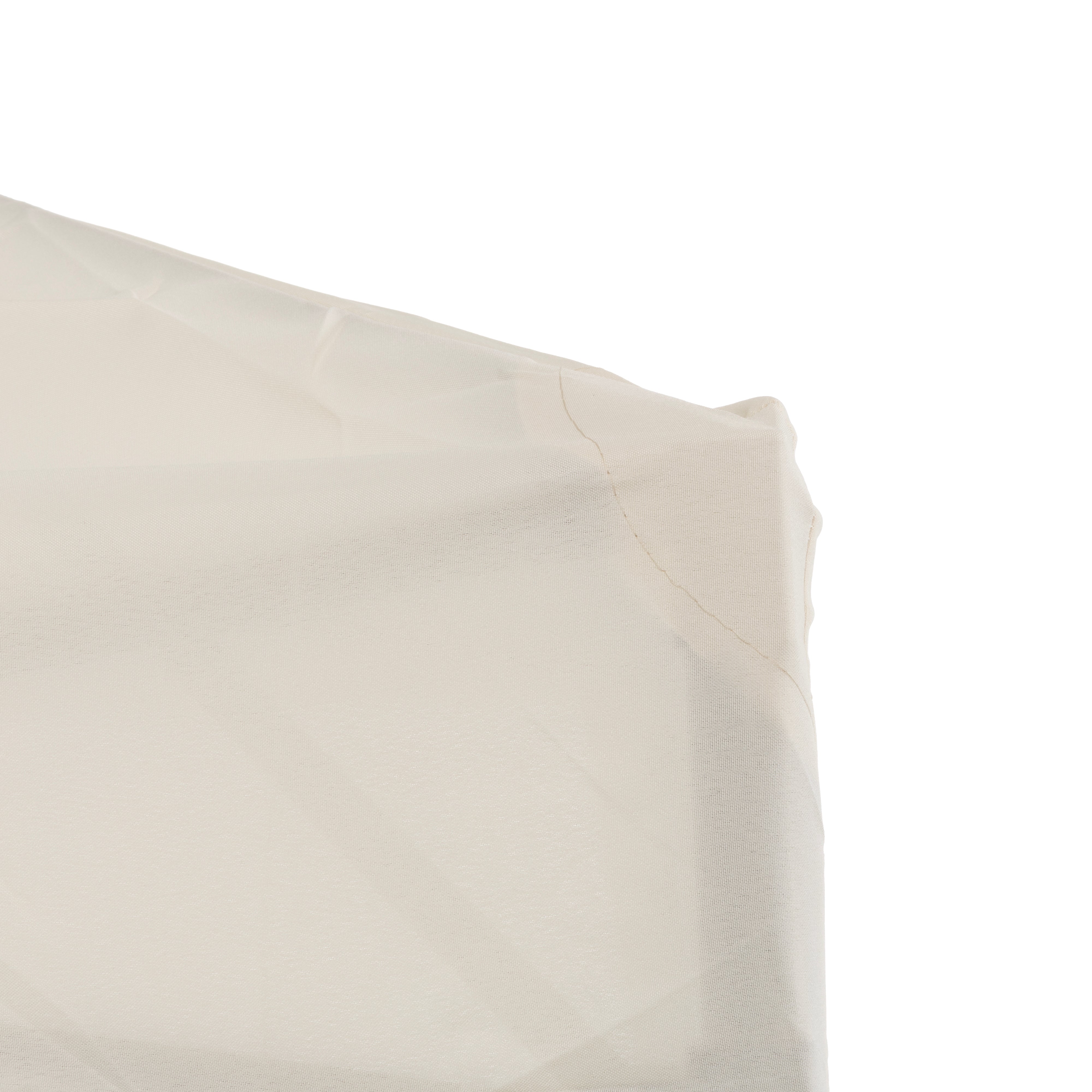 VESTIAMO CASA GIARDINO - Gazebo da giardino Richiudibile in acciaio Antracite con telo Ecrù 3x3 metri