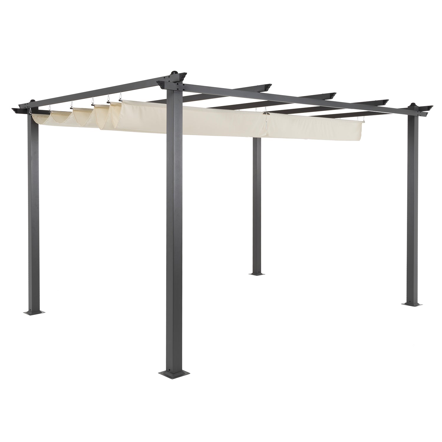 VESTIAMO CASA GIARDINO - Gazebo Pergola Telo Ecrù 3x4 metri