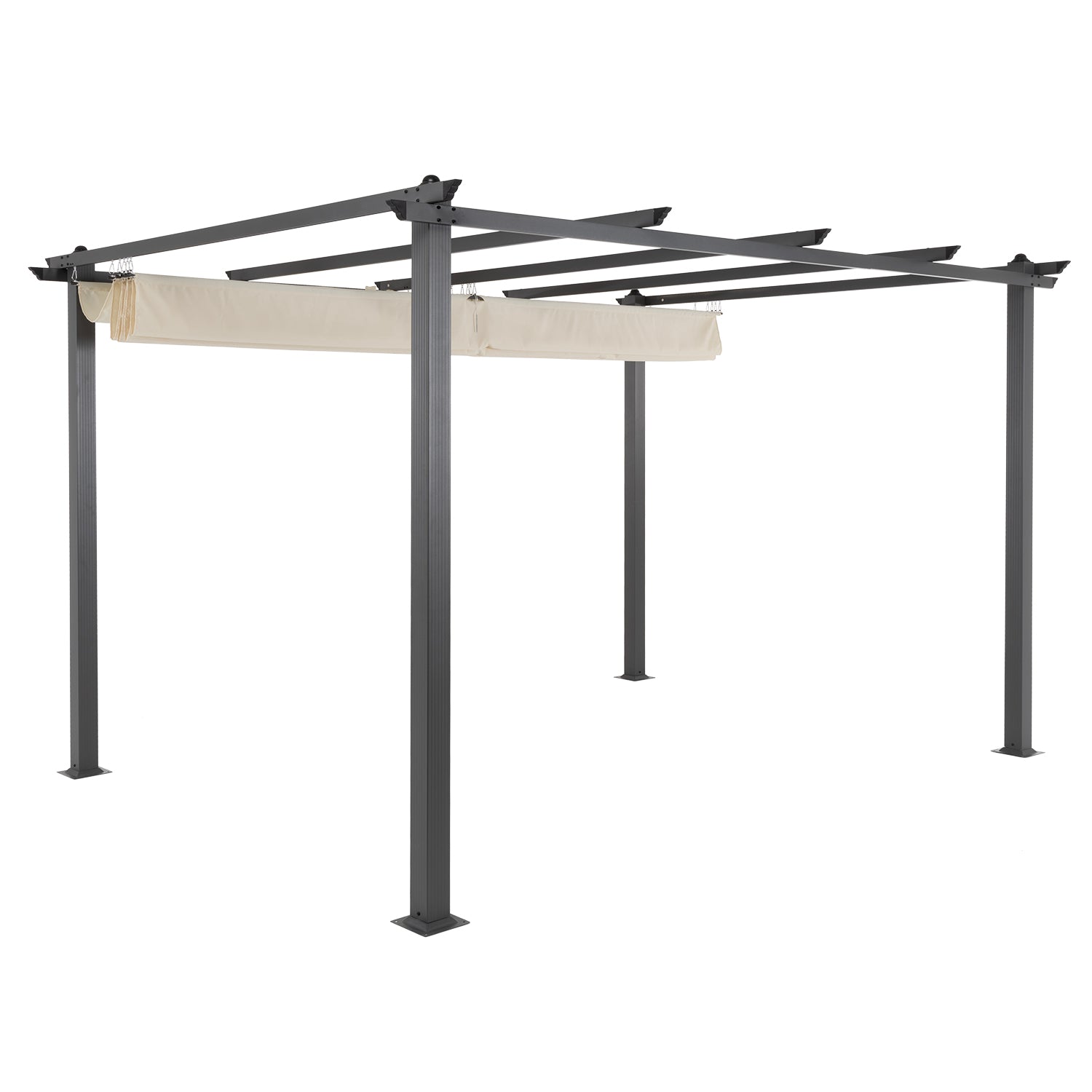 VESTIAMO CASA GIARDINO - Gazebo Pergola Telo Ecrù 3x4 metri