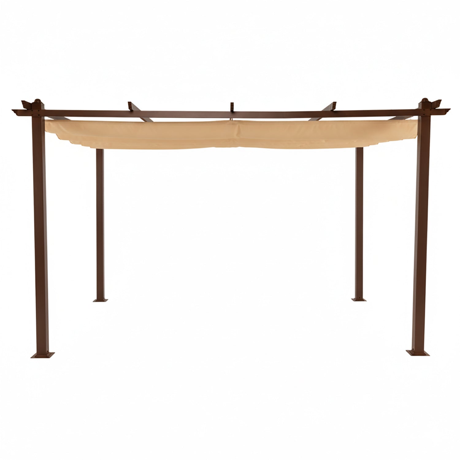 VESTIAMO CASA GIARDINO - Gazebo Pergola Telo Camel 3x4 metri