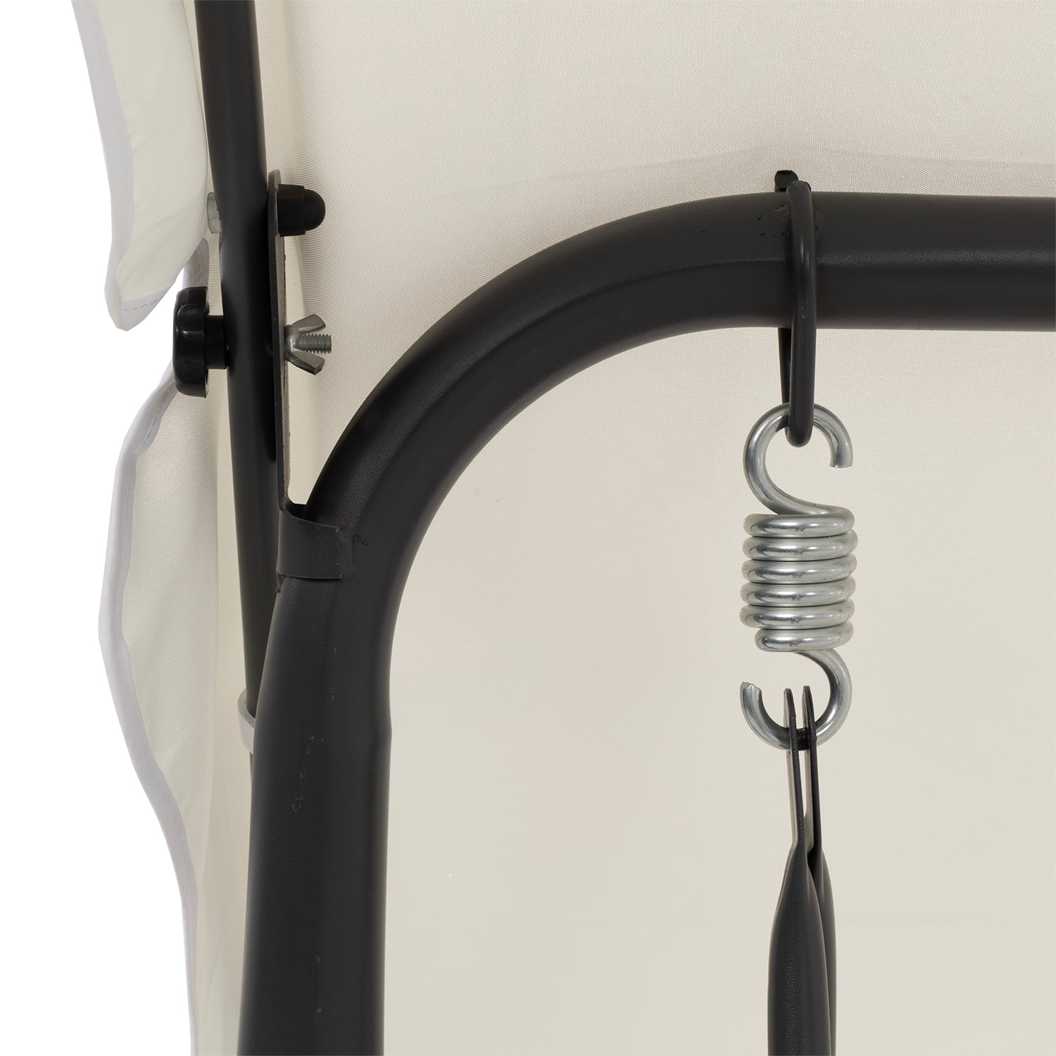 VESTIAMO CASA - Dondolo 3 Posti Ecrù - h153x170x110 cm