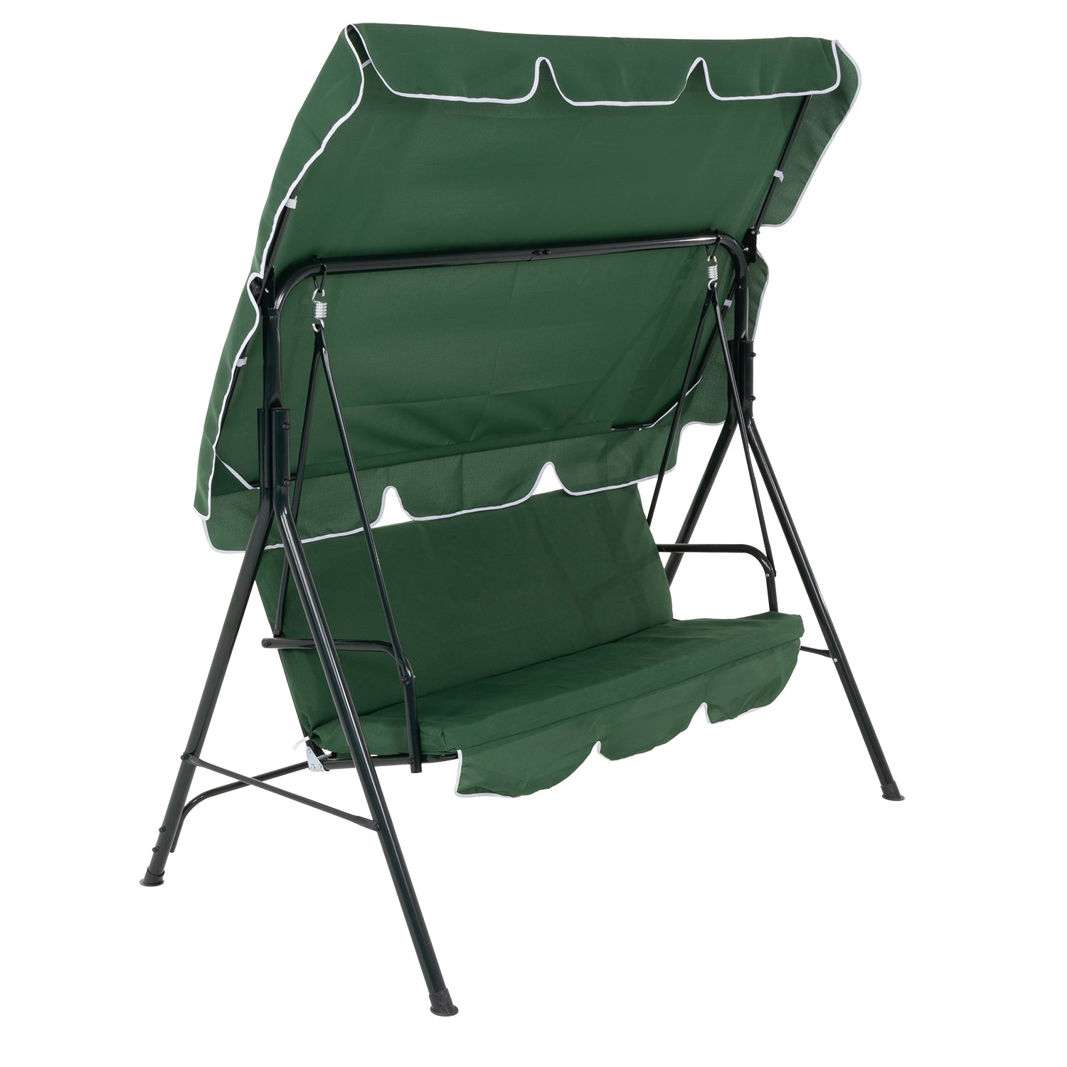 VESTIAMO CASA - Dondolo 3 Posti Verde - h153x170x110 cm