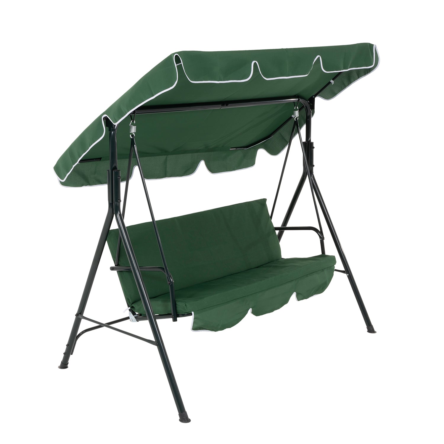 VESTIAMO CASA - Dondolo 3 Posti Verde - h153x170x110 cm