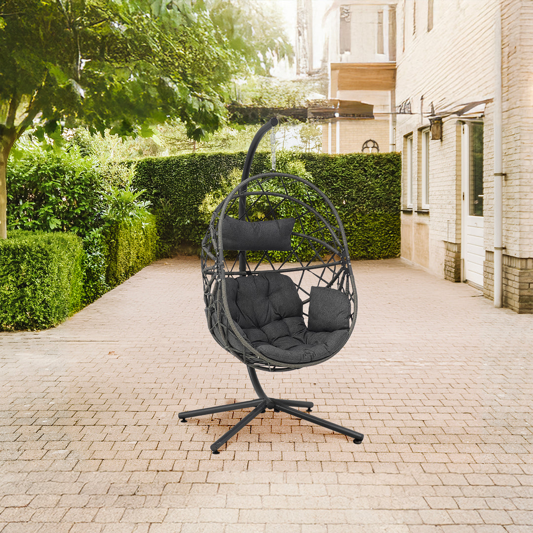 Sedie Sospese Poltrona Sospesa Da Giardino Rattan Sedia Sospesa Da