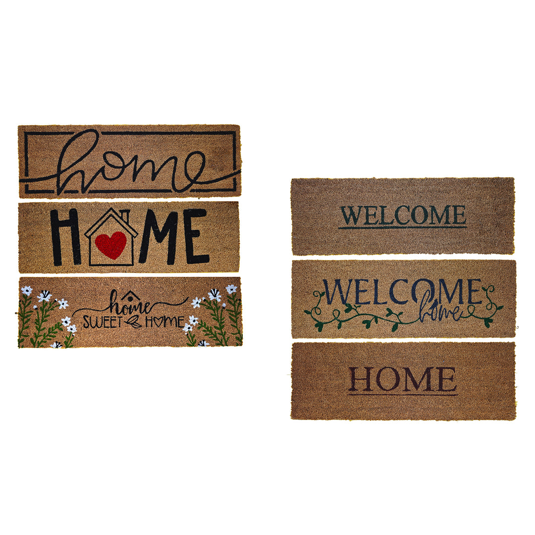 Zerbino In Polipropilene Con Scritta 'Home Deluxe' - 60x40 Cm, Multicolore, Interno/Esterno - 3
