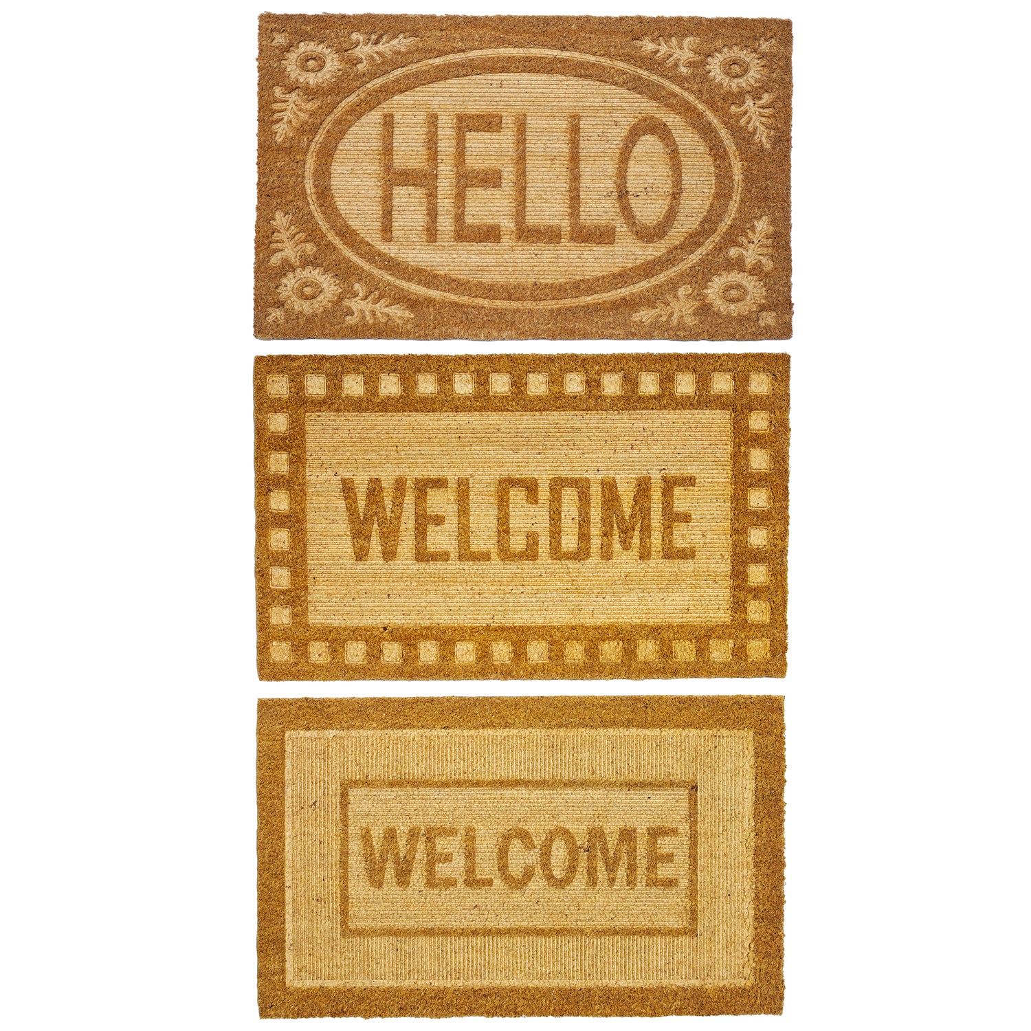 PET SITTER - Zerbino cocco e PVC antiscivolo 75x45 cm