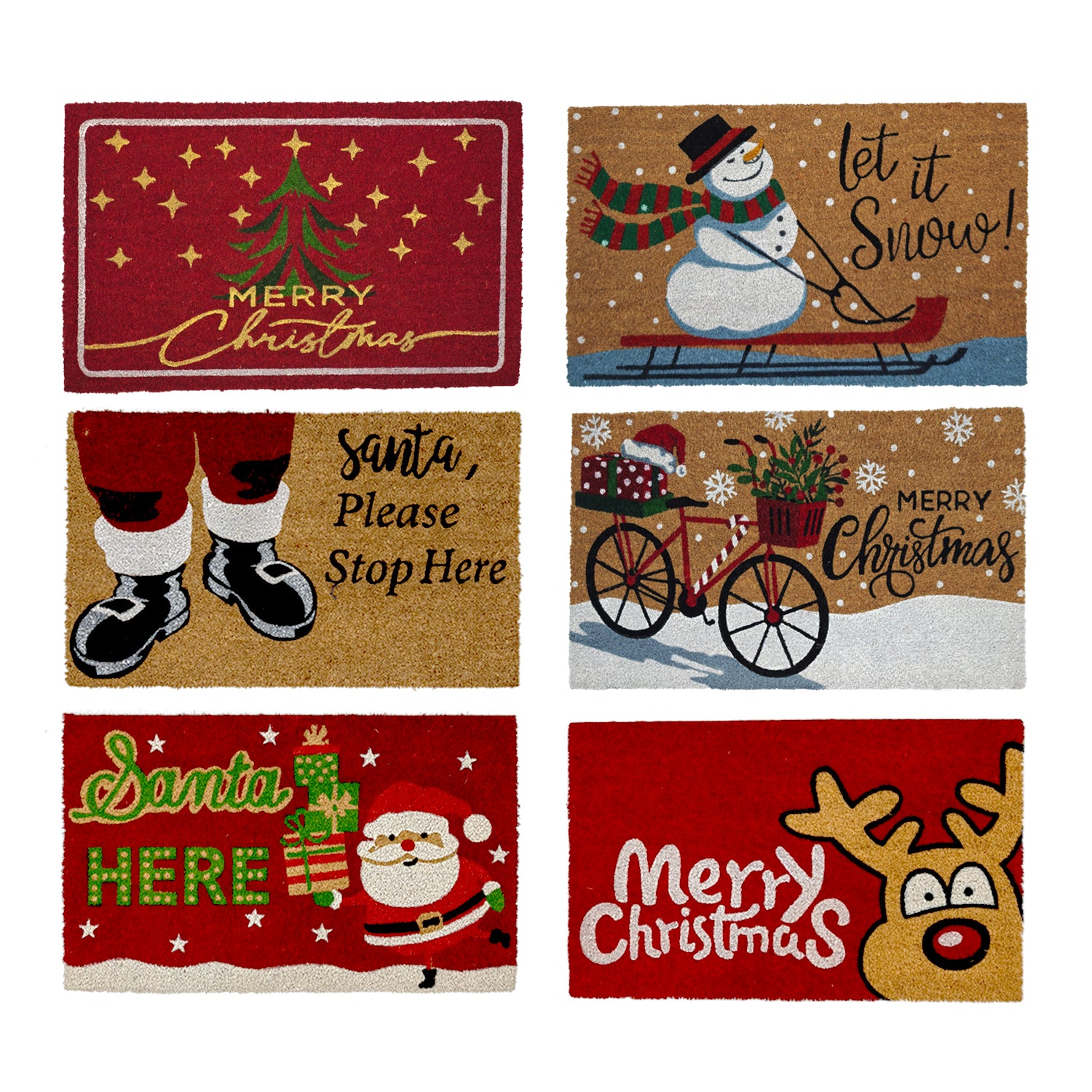 VESTIAMO CASA GRAN NATALE - Tappeto Rettangolare Natalizio 45x75 cm