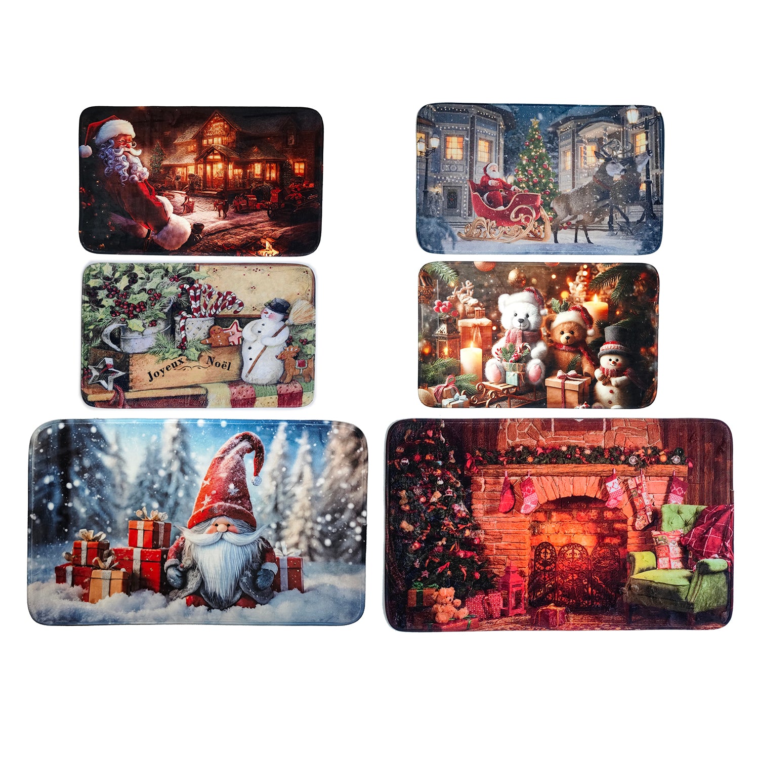 VESTIAMO CASA GRAN NATALE - Tappeto Natalizio 45x75 cm